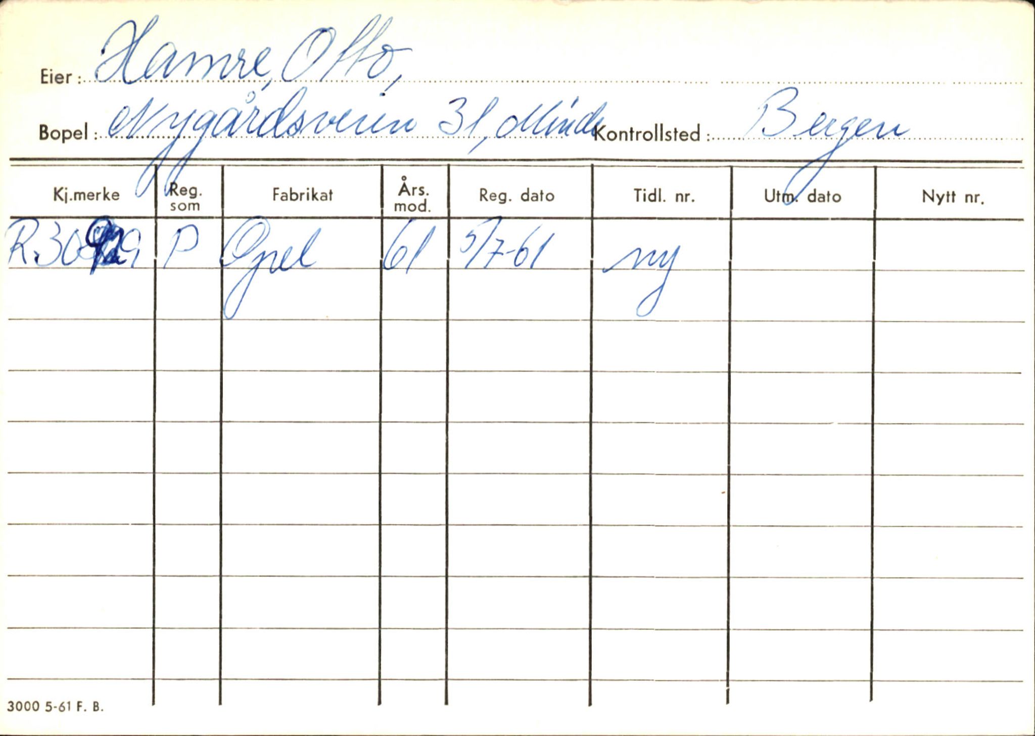 Statens vegvesen, Hordaland vegkontor, SAB/A-5201/2/Ha/L0018: R-eierkort H, 1920-1971, p. 680