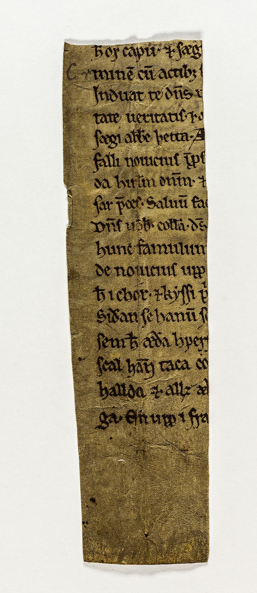 Riksarkivets diplomsamling, AV/RA-EA-5965/F26/L0006: Norrøne membranfragmenter bestand 67-87, 1100-1536, p. 123