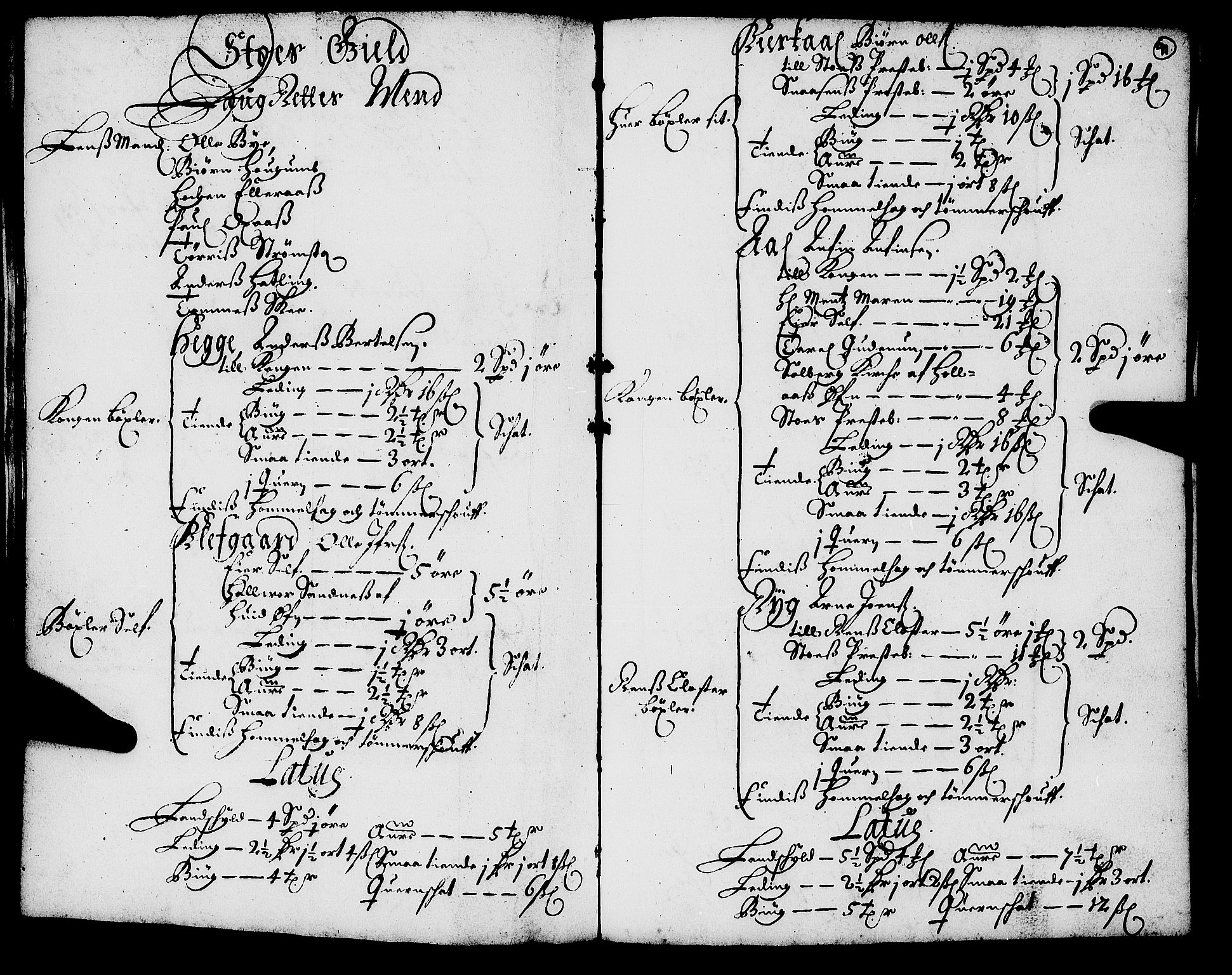 Rentekammeret inntil 1814, Realistisk ordnet avdeling, AV/RA-EA-4070/N/Nb/Nba/L0055: Inderøy len, 1668, p. 90b-91a