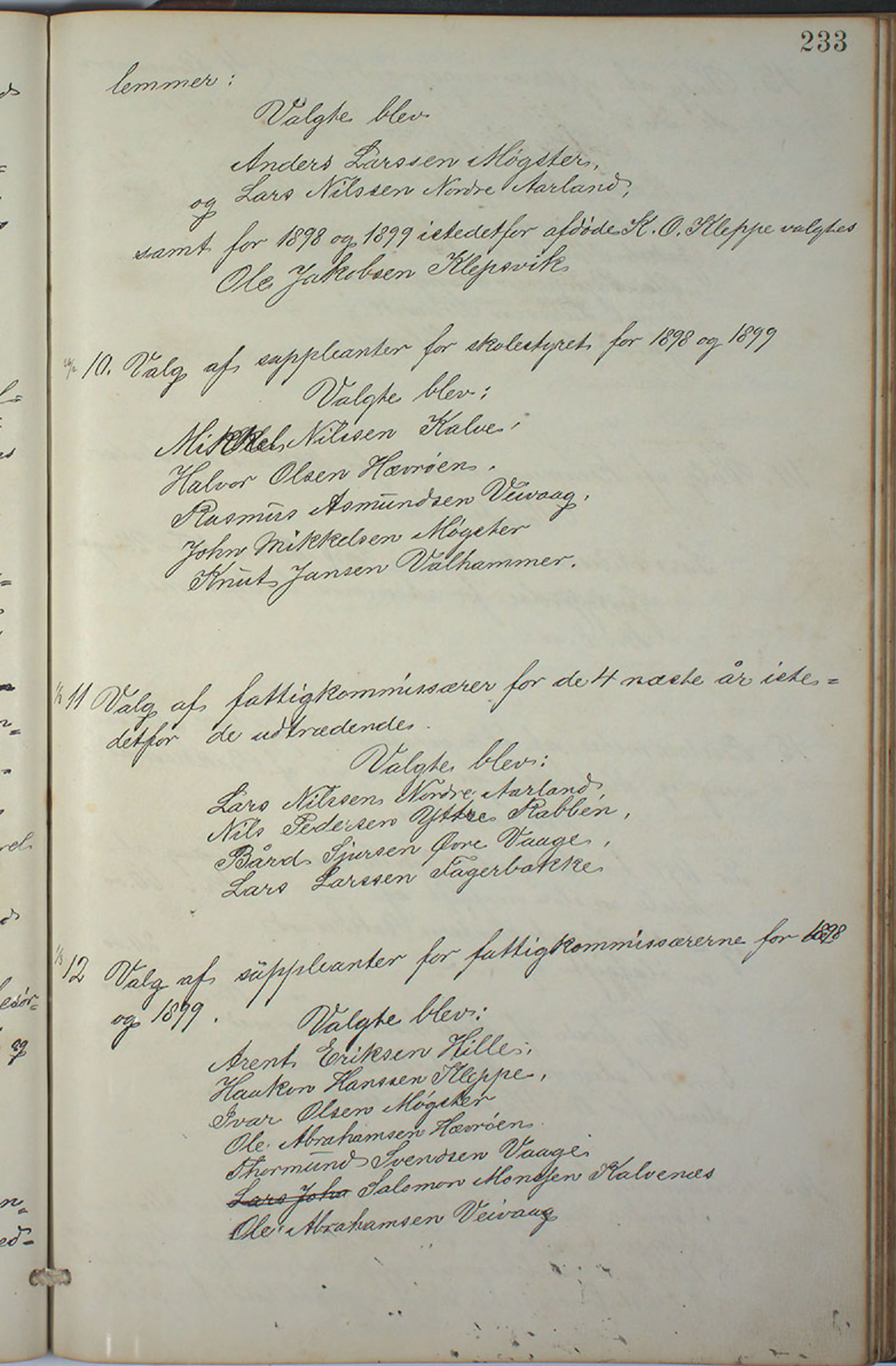 Austevoll kommune. Formannskapet, IKAH/1244-021/A/Aa/L0001: Forhandlingsprotokoll for heradstyret, 1886-1900, p. 464