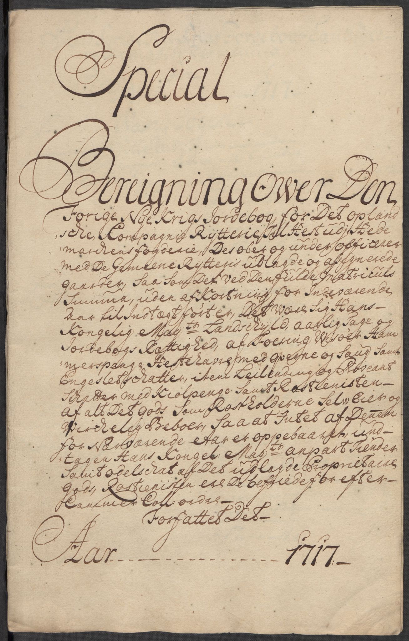 Rentekammeret inntil 1814, Reviderte regnskaper, Fogderegnskap, RA/EA-4092/R16/L1056: Fogderegnskap Hedmark, 1717, p. 281