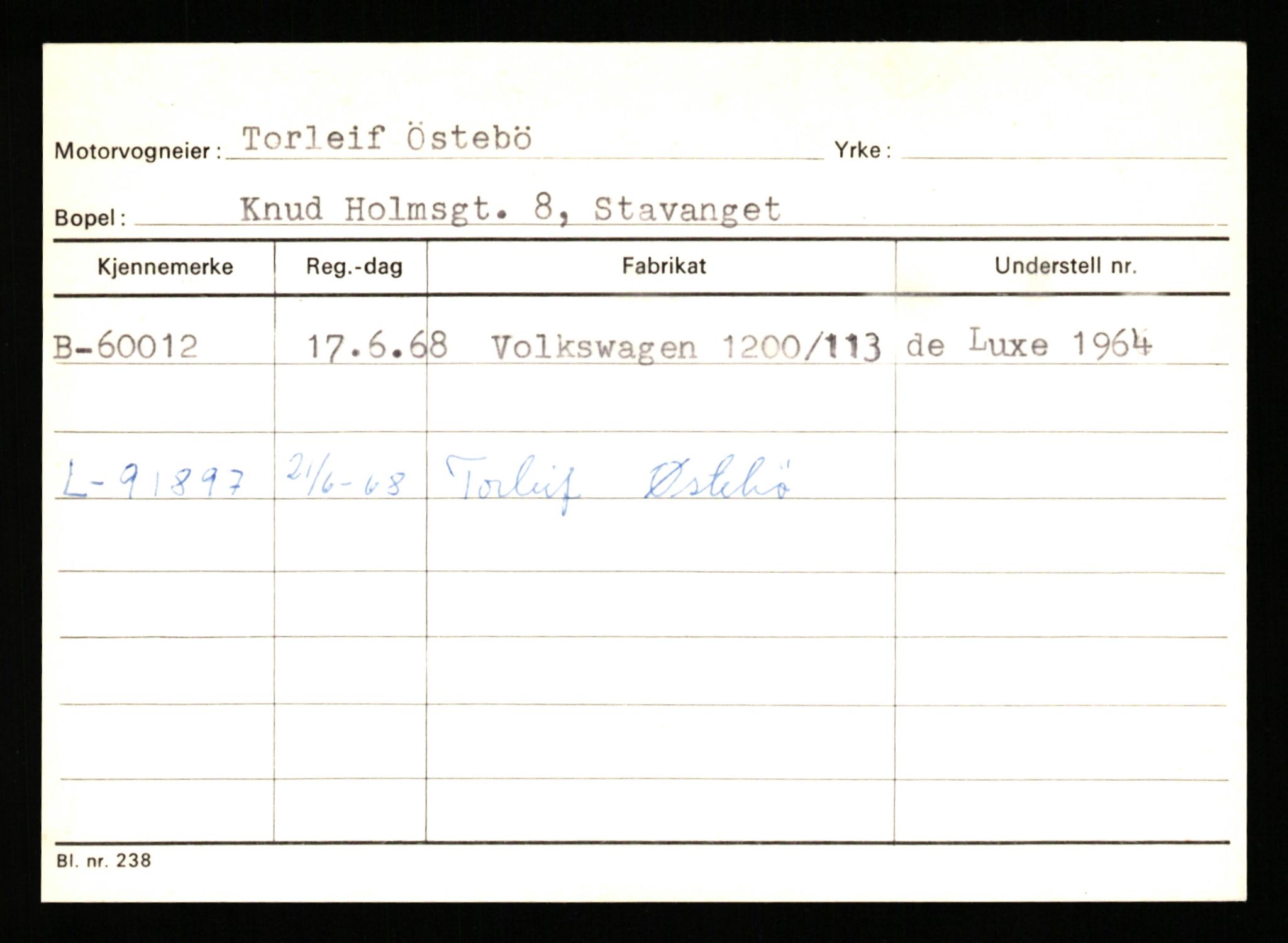 Stavanger trafikkstasjon, SAST/A-101942/0/G/L0007: Registreringsnummer: 49019 - 67460, 1930-1971, p. 2319