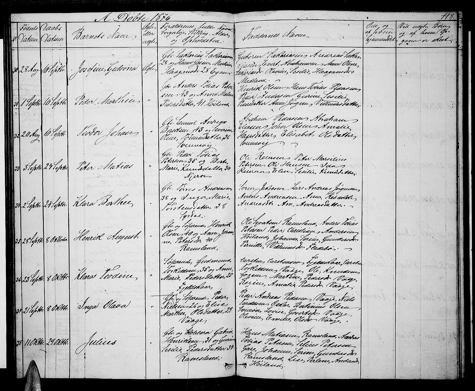 Sør-Audnedal sokneprestkontor, AV/SAK-1111-0039/F/Fb/Fba/L0002: Parish register (copy) no. B 2, 1853-1878, p. 118