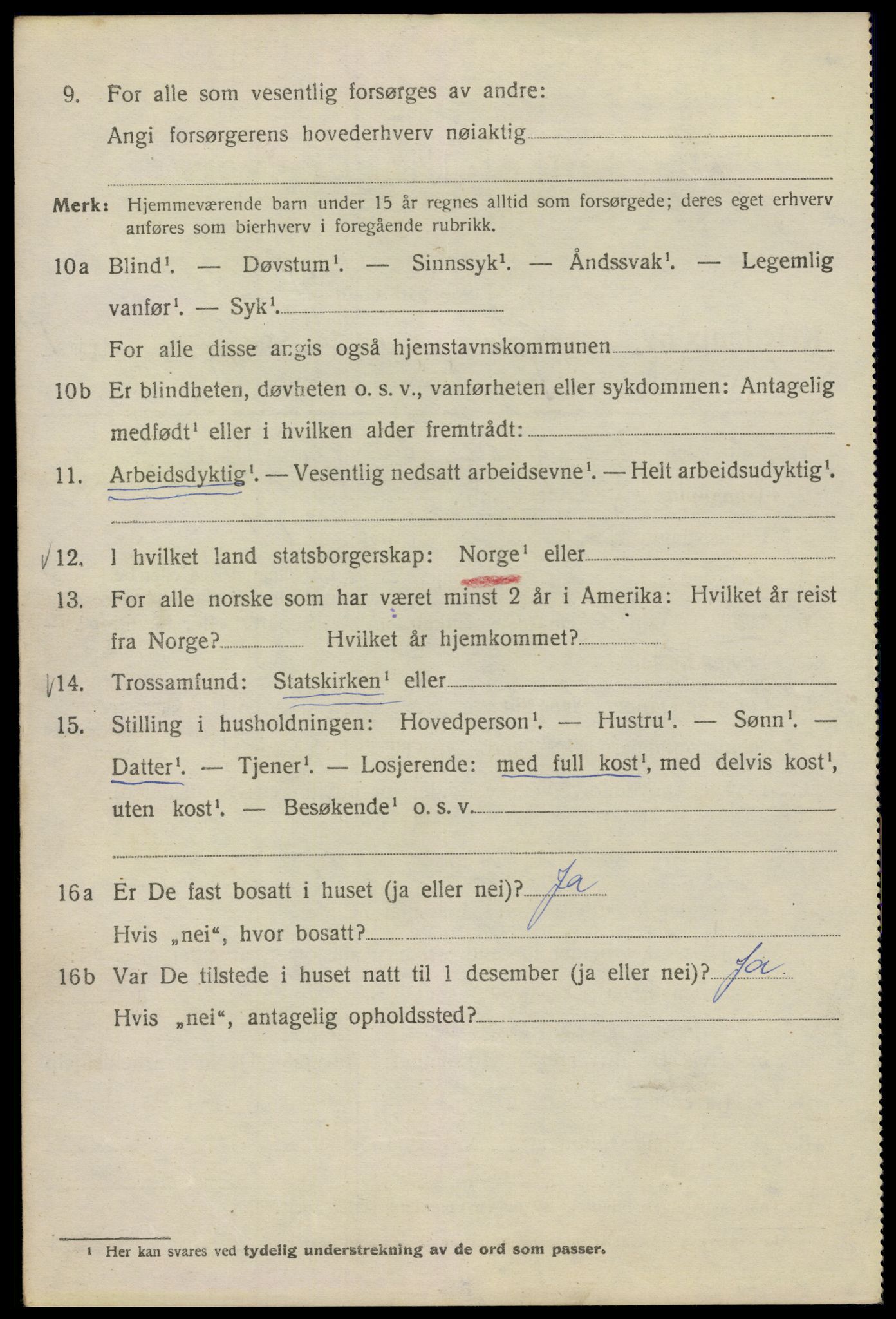 SAO, 1920 census for Kristiania, 1920, p. 396538