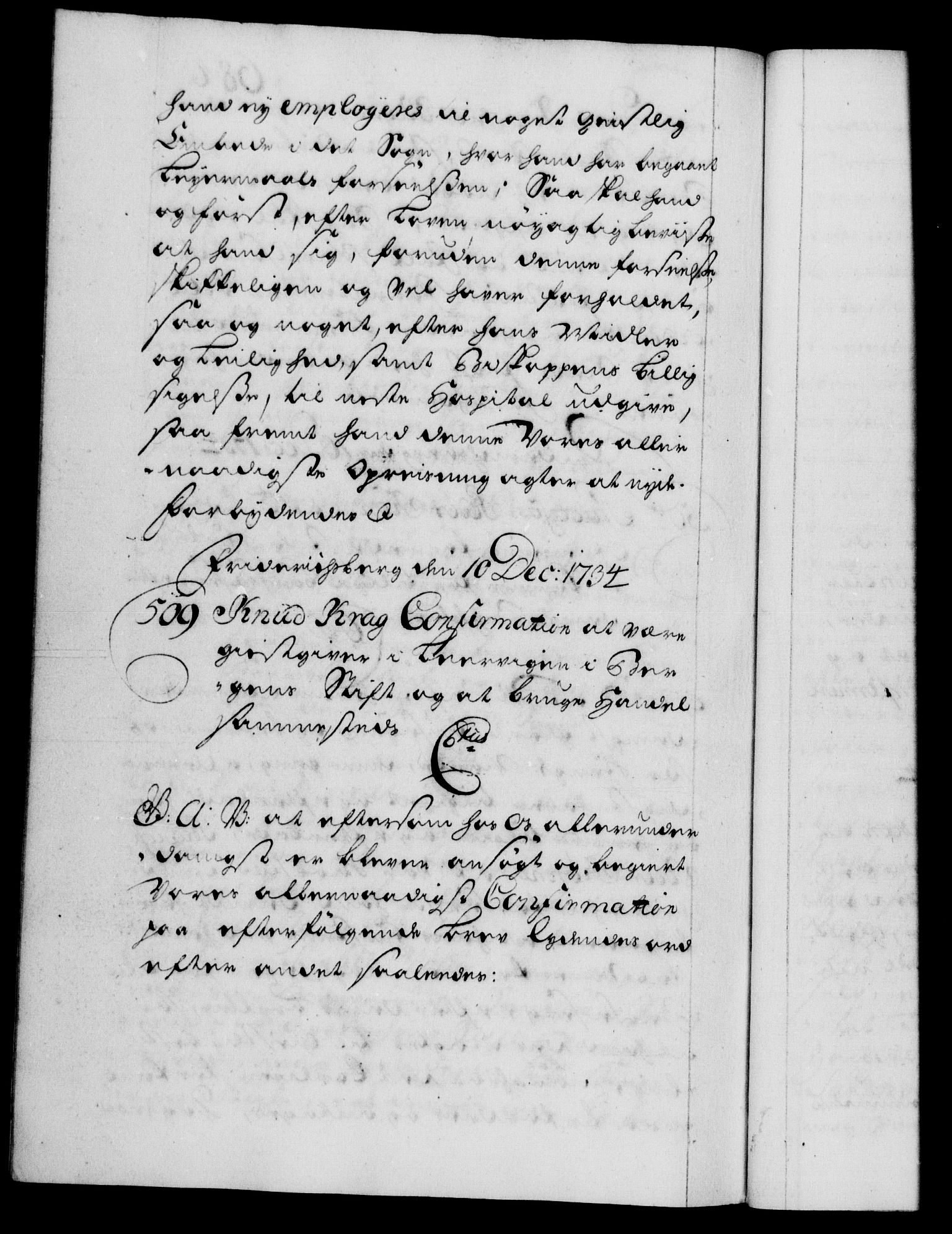 Danske Kanselli 1572-1799, AV/RA-EA-3023/F/Fc/Fca/Fcaa/L0028: Norske registre, 1733-1734, p. 684b