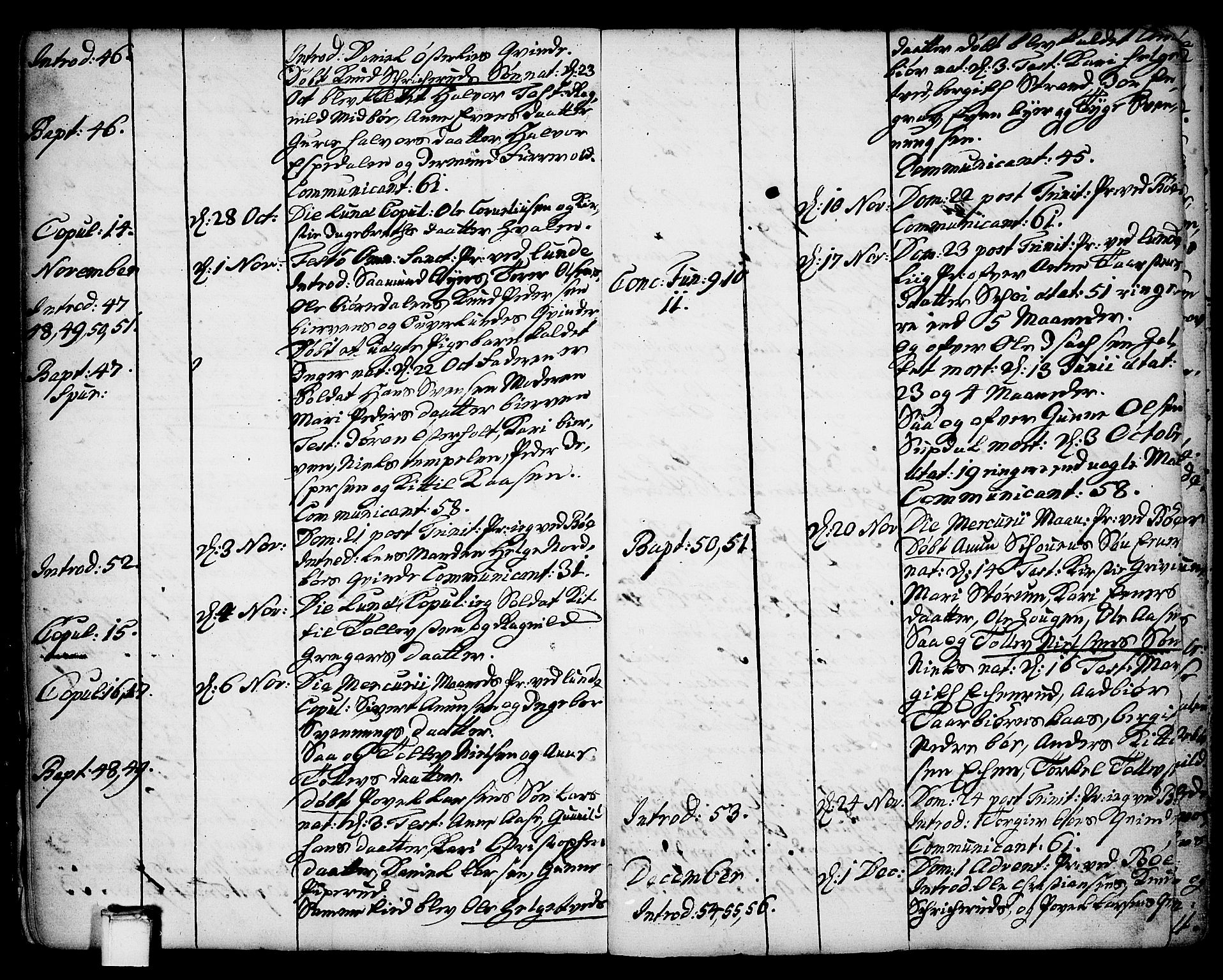 Bø kirkebøker, AV/SAKO-A-257/F/Fa/L0004: Parish register (official) no. 4, 1748-1785