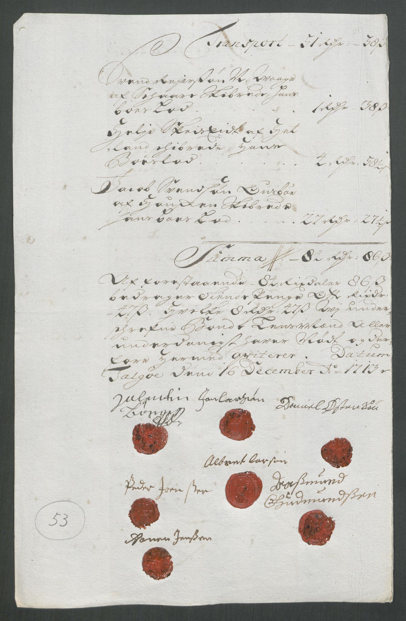 Rentekammeret inntil 1814, Reviderte regnskaper, Fogderegnskap, AV/RA-EA-4092/R47/L2866: Fogderegnskap Ryfylke, 1713, p. 308