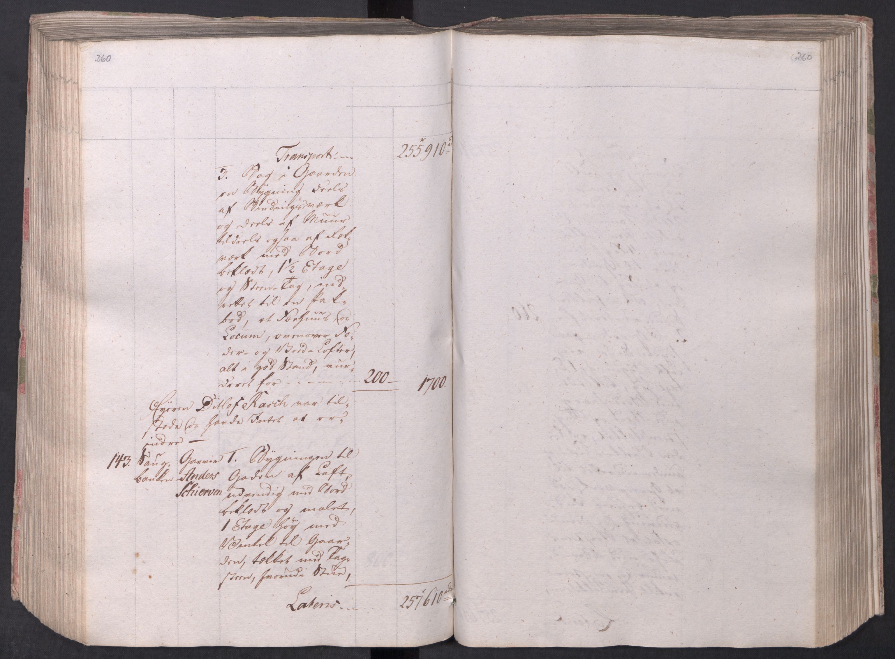 Kristiania stiftamt, AV/SAO-A-10386/I/Ia/L0015: Branntakster, 1797, p. 260