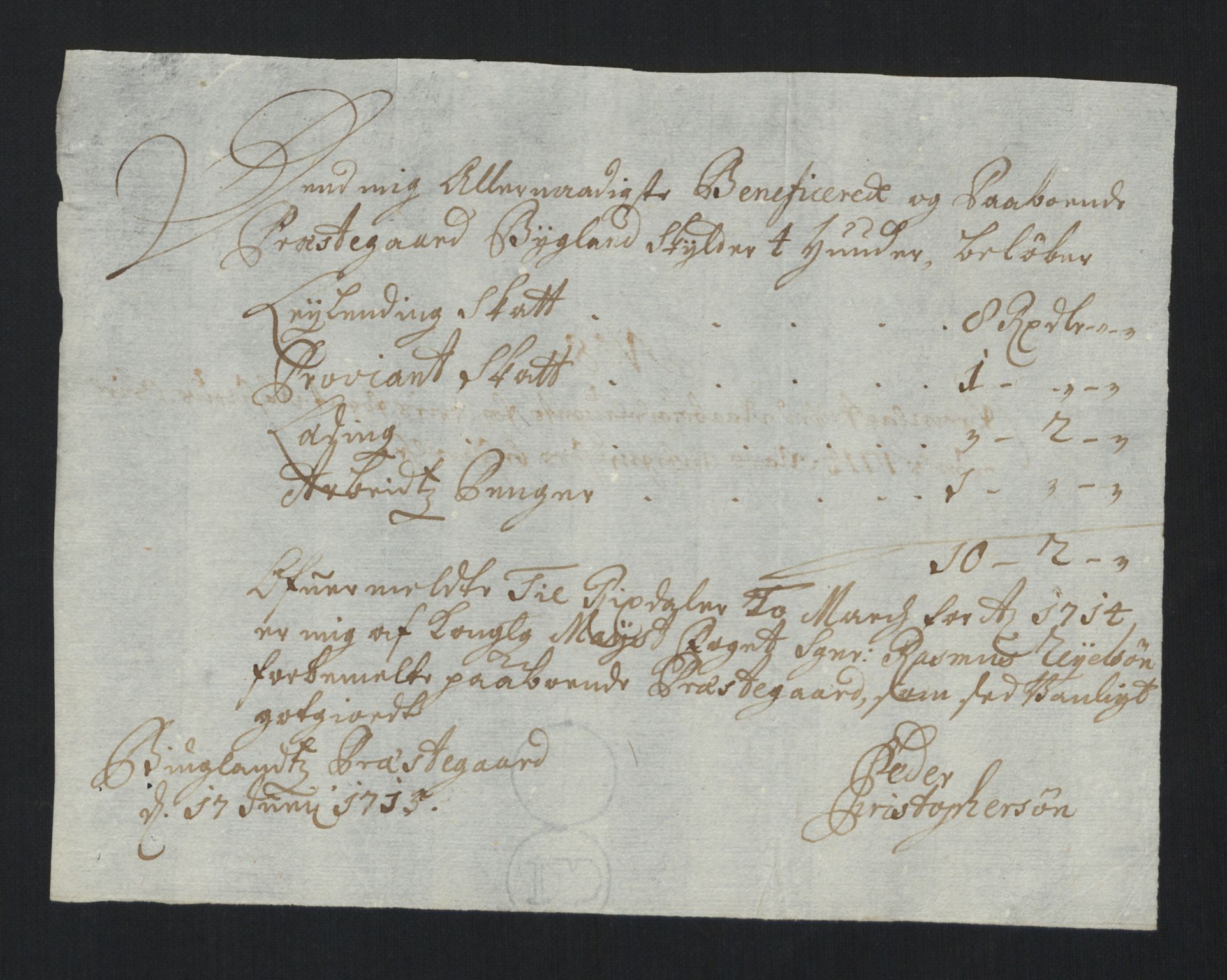 Rentekammeret inntil 1814, Reviderte regnskaper, Fogderegnskap, AV/RA-EA-4092/R40/L2451: Fogderegnskap Råbyggelag, 1714-1715, p. 174