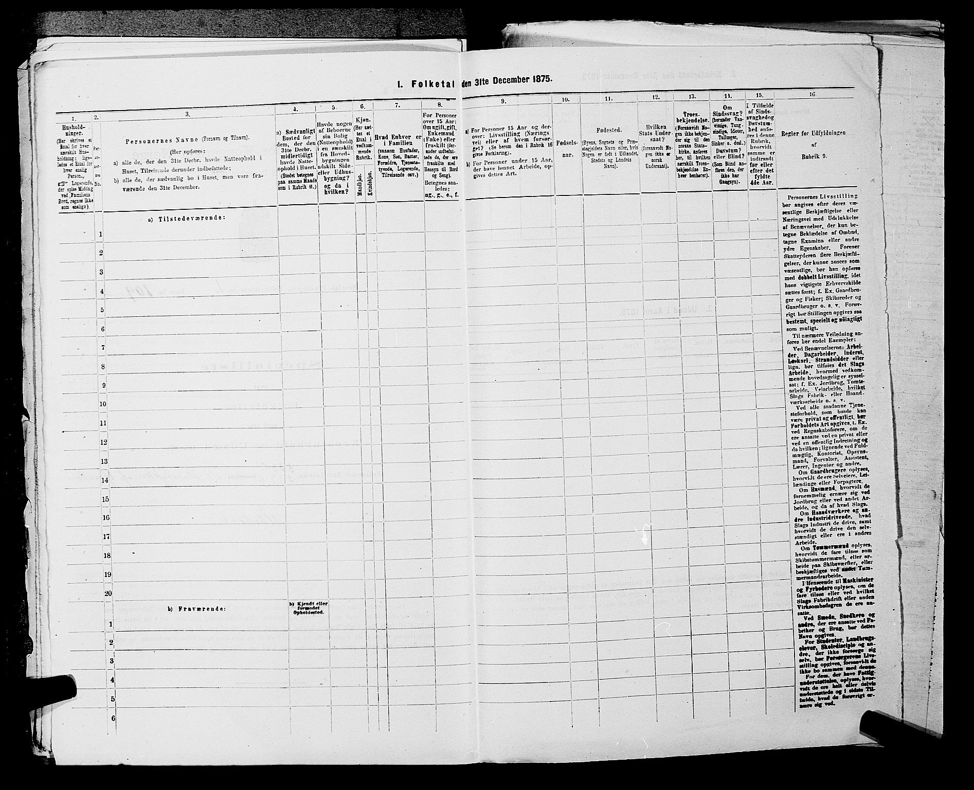 SAKO, 1875 census for 0811P Slemdal, 1875, p. 239