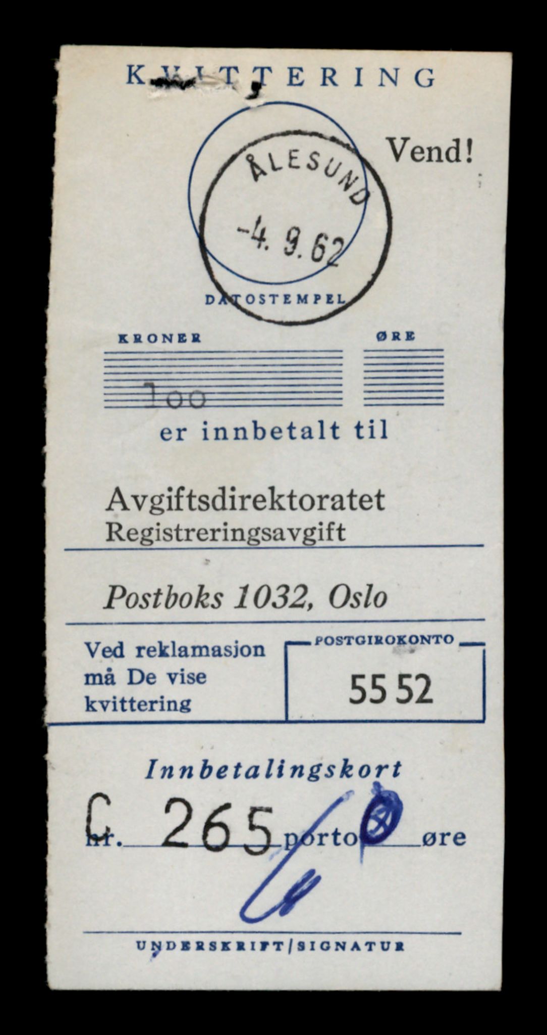 Møre og Romsdal vegkontor - Ålesund trafikkstasjon, SAT/A-4099/F/Fe/L0029: Registreringskort for kjøretøy T 11430 - T 11619, 1927-1998, p. 1674