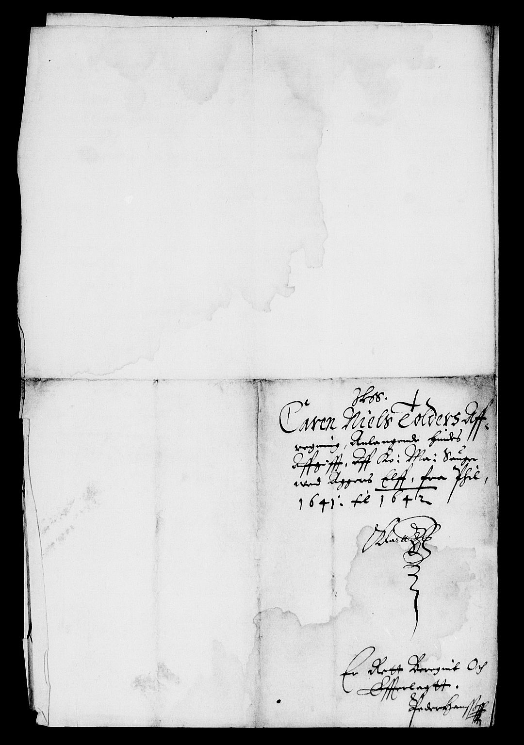 Rentekammeret inntil 1814, Reviderte regnskaper, Lensregnskaper, AV/RA-EA-5023/R/Rb/Rbh/L0001: Sager i Aker, 1628-1646