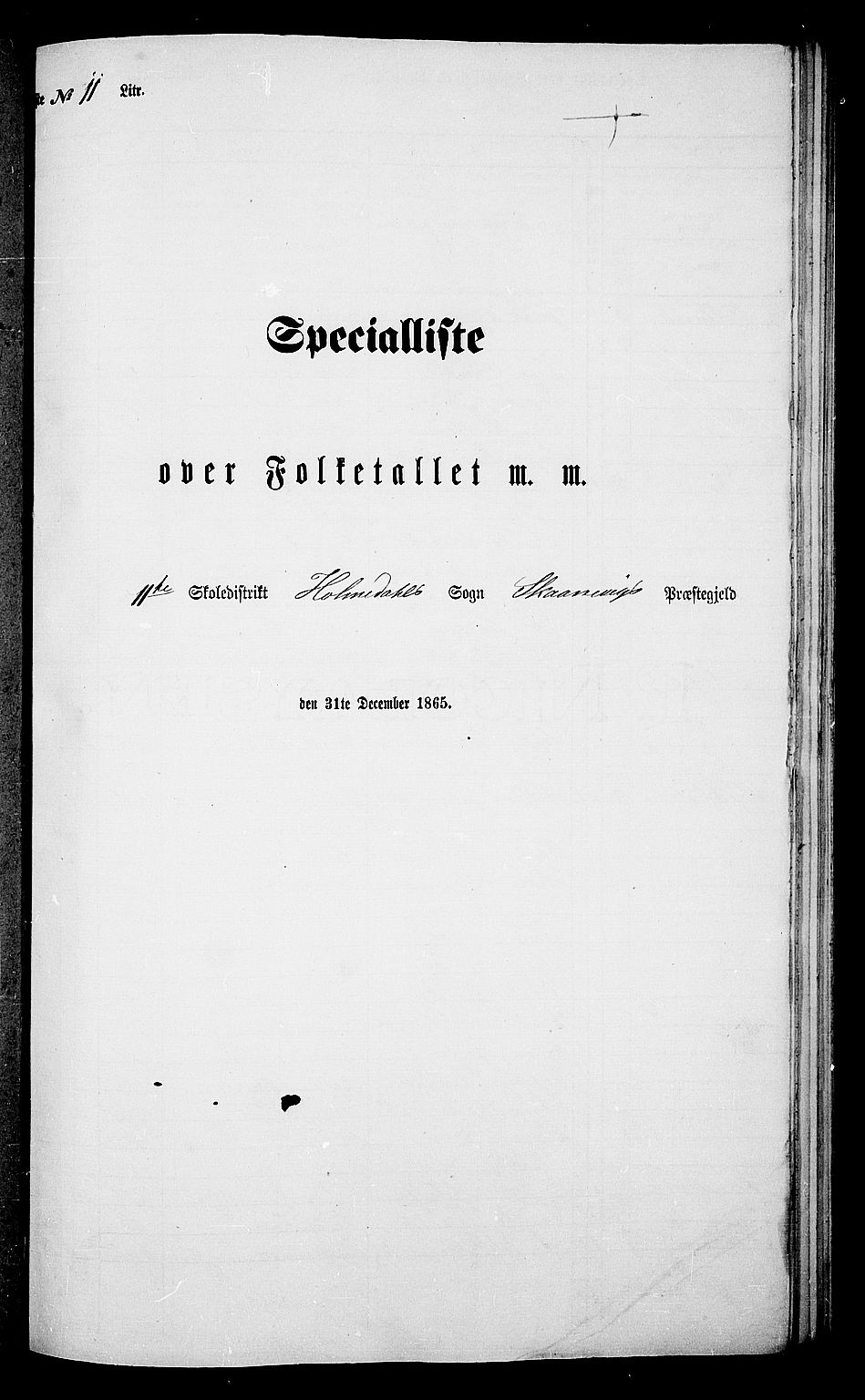RA, 1865 census for Skånevik, 1865, p. 154