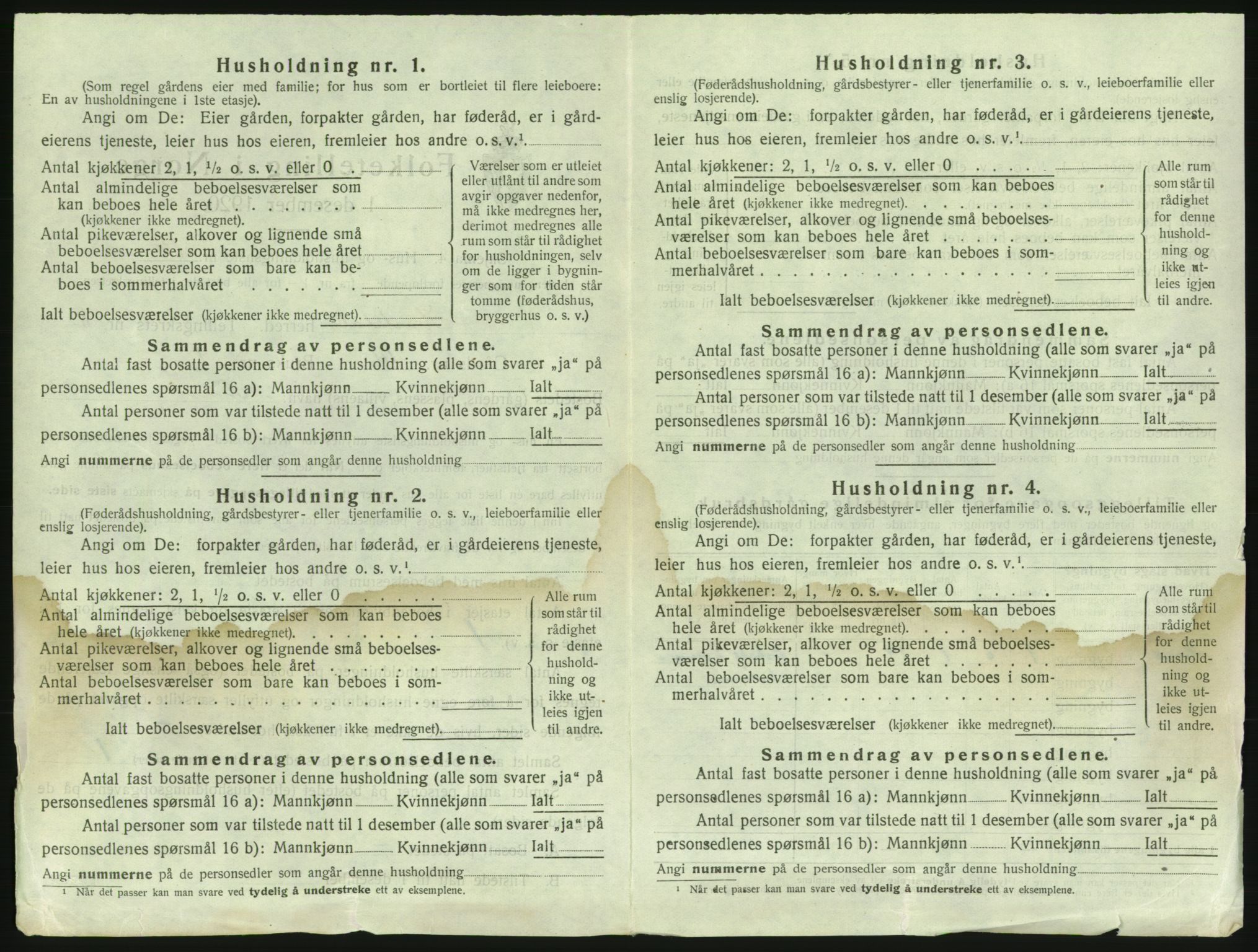 SAKO, 1920 census for Hjartdal, 1920, p. 933