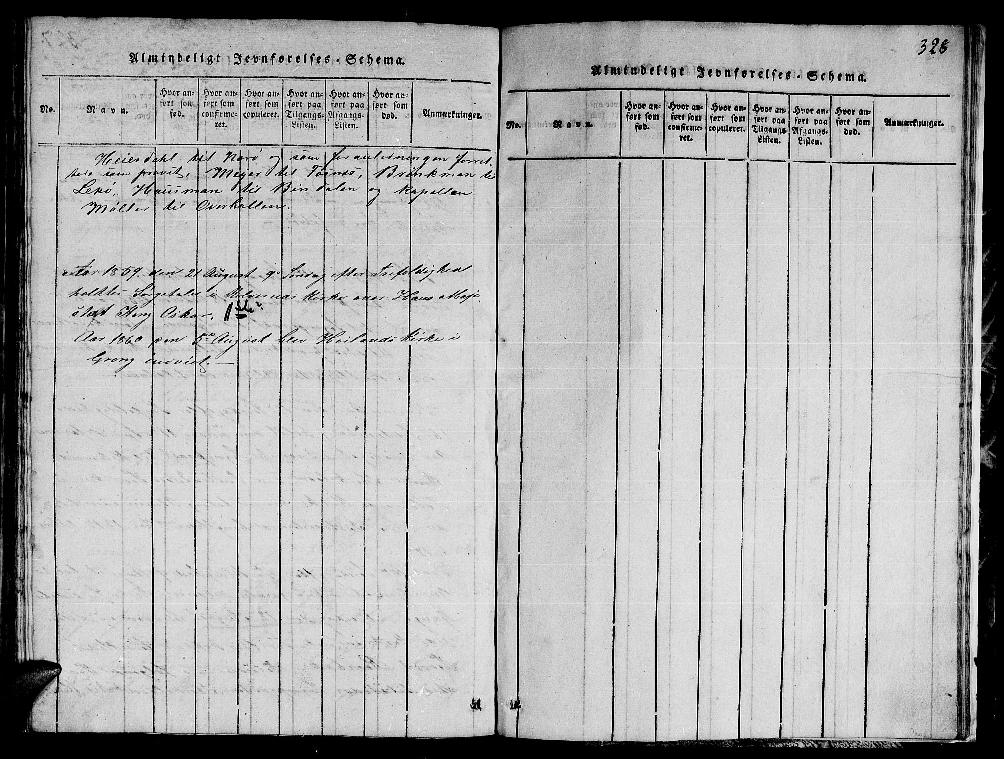 Ministerialprotokoller, klokkerbøker og fødselsregistre - Nord-Trøndelag, SAT/A-1458/780/L0648: Parish register (copy) no. 780C01 /1, 1815-1870, p. 328