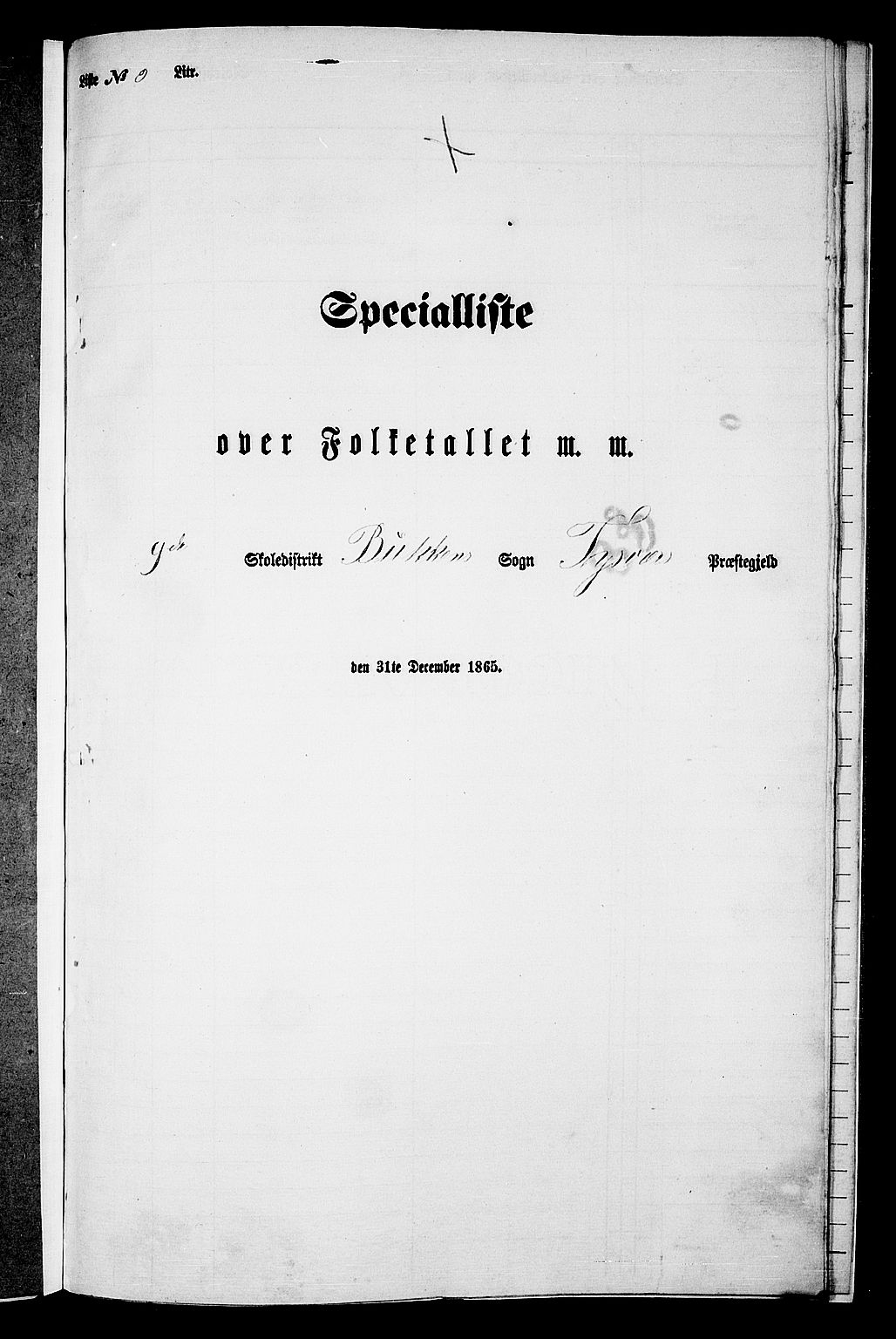 RA, 1865 census for Tysvær, 1865, p. 136