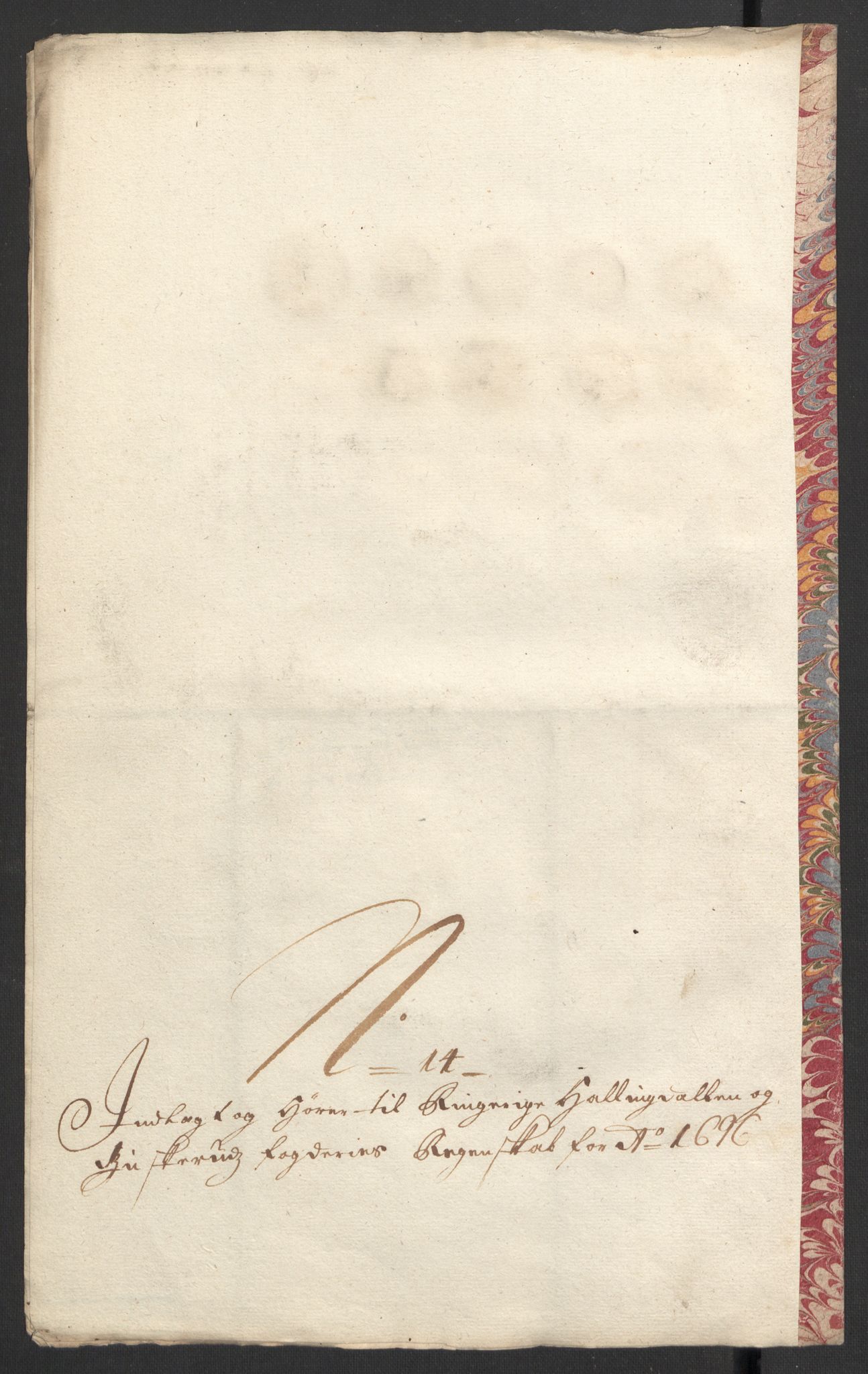 Rentekammeret inntil 1814, Reviderte regnskaper, Fogderegnskap, RA/EA-4092/R22/L1453: Fogderegnskap Ringerike, Hallingdal og Buskerud, 1696, p. 330