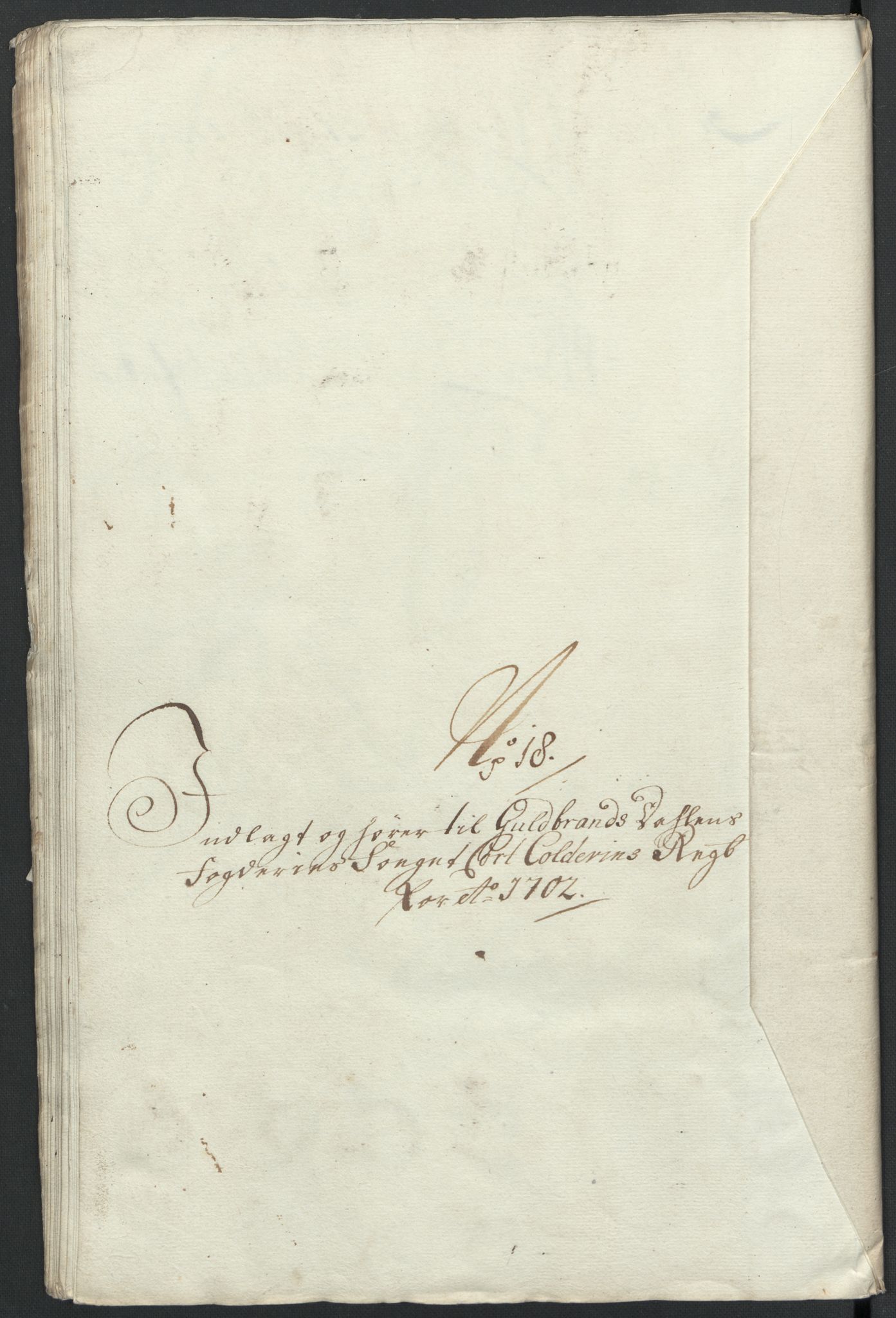 Rentekammeret inntil 1814, Reviderte regnskaper, Fogderegnskap, AV/RA-EA-4092/R17/L1175: Fogderegnskap Gudbrandsdal, 1702, p. 183