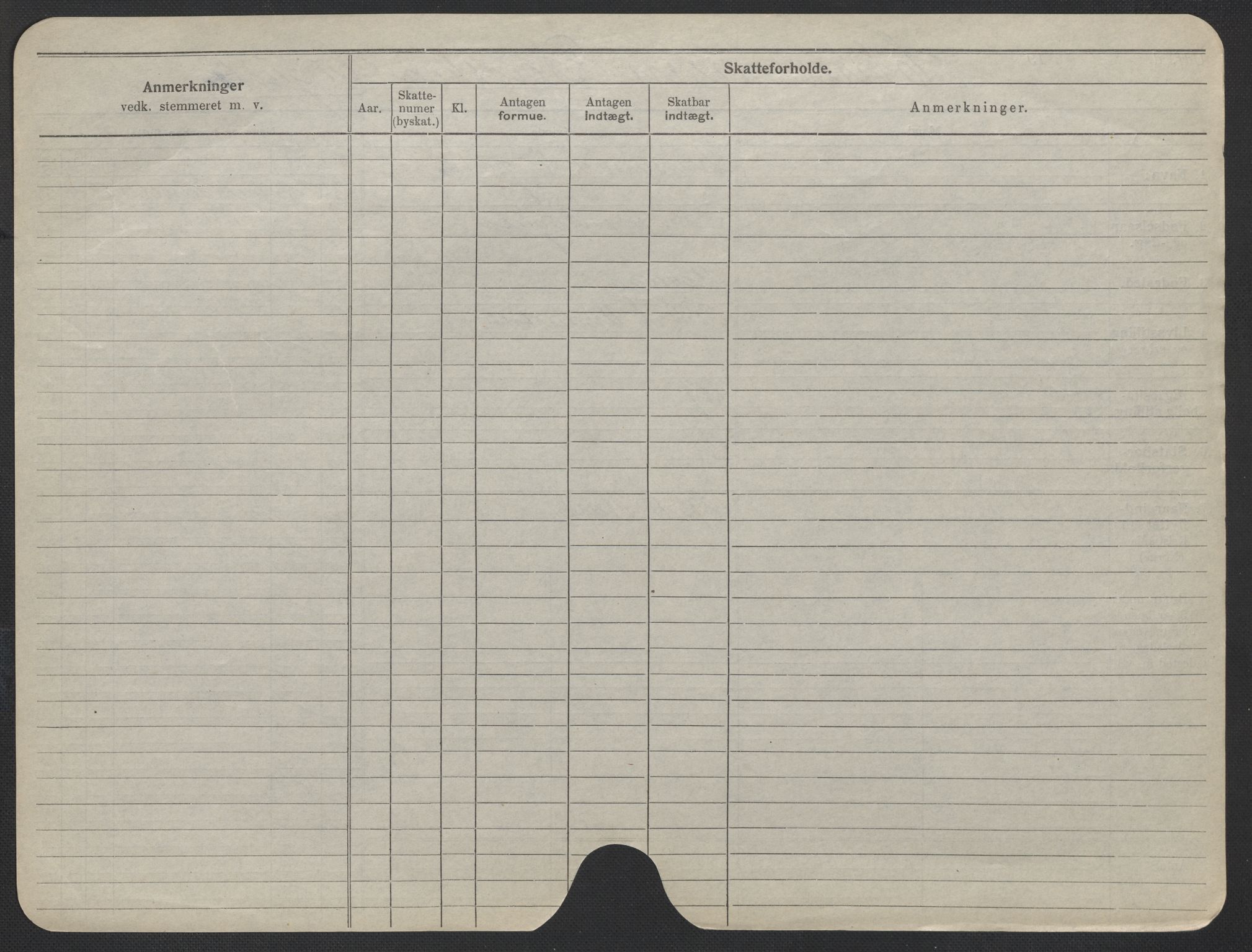 Oslo folkeregister, Registerkort, AV/SAO-A-11715/F/Fa/Fac/L0019: Kvinner, 1906-1914, p. 119b