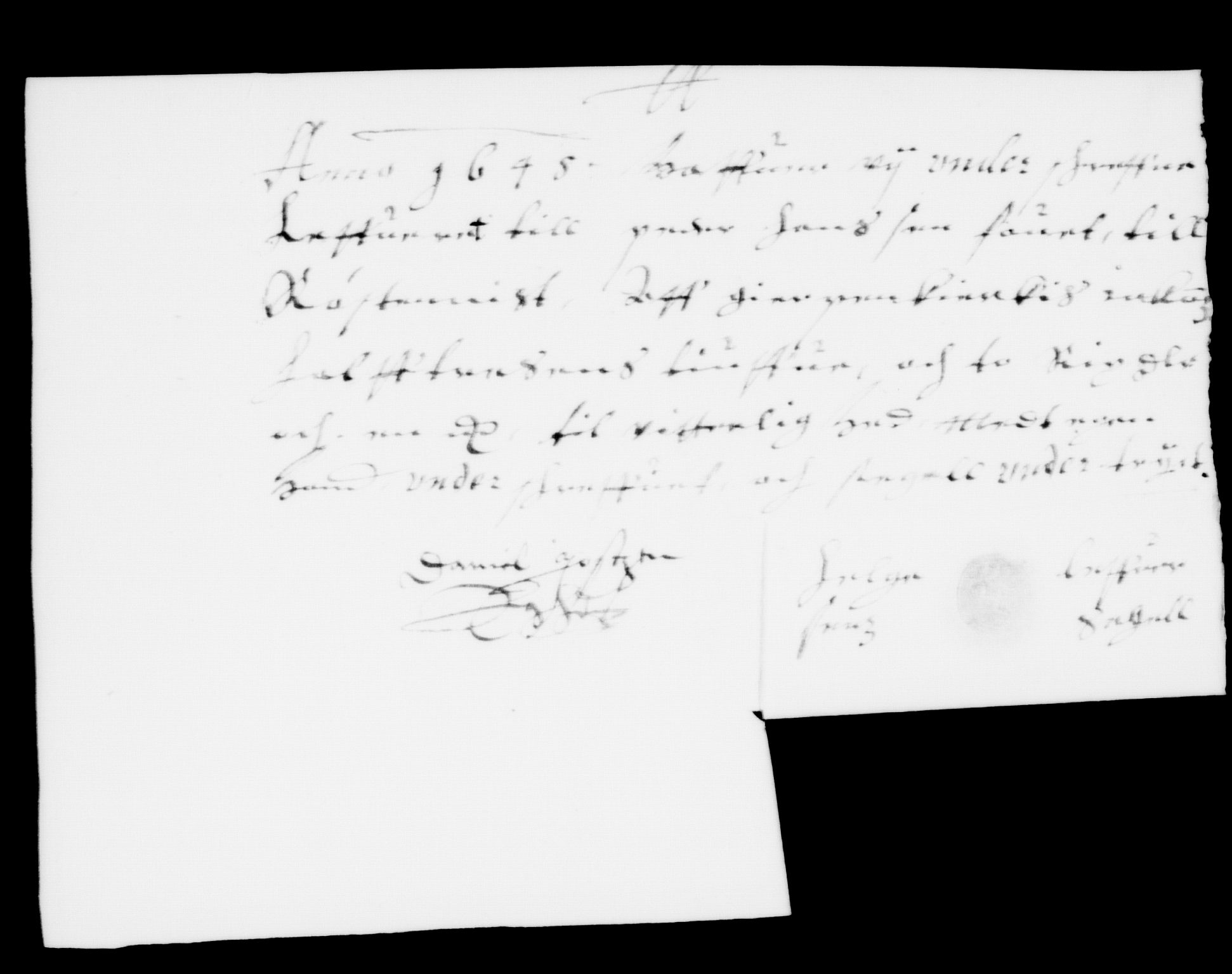 Danske Kanselli, Skapsaker, AV/RA-EA-4061/F/L0008: Skap 8, pakke 150A, litra X-GG, 1647-1651, p. 13
