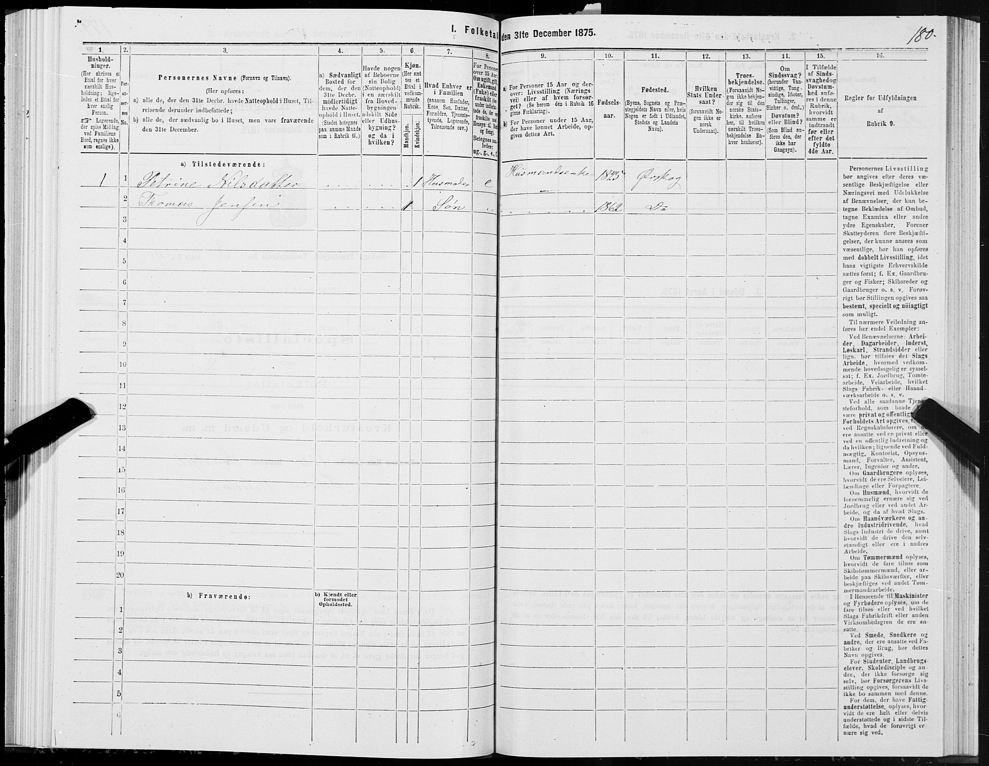 SAT, 1875 census for 1527P Ørskog, 1875, p. 3180