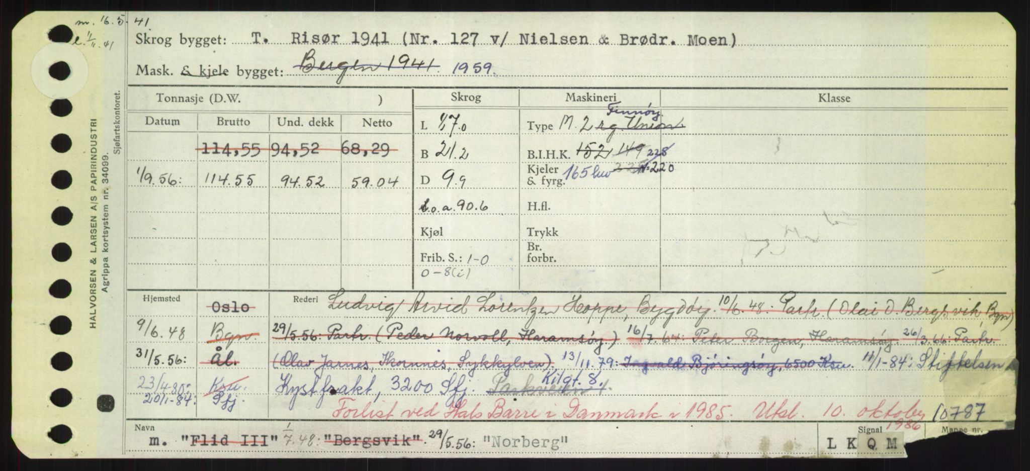 Sjøfartsdirektoratet med forløpere, Skipsmålingen, AV/RA-S-1627/H/Hd/L0026: Fartøy, N-Norhol, p. 379