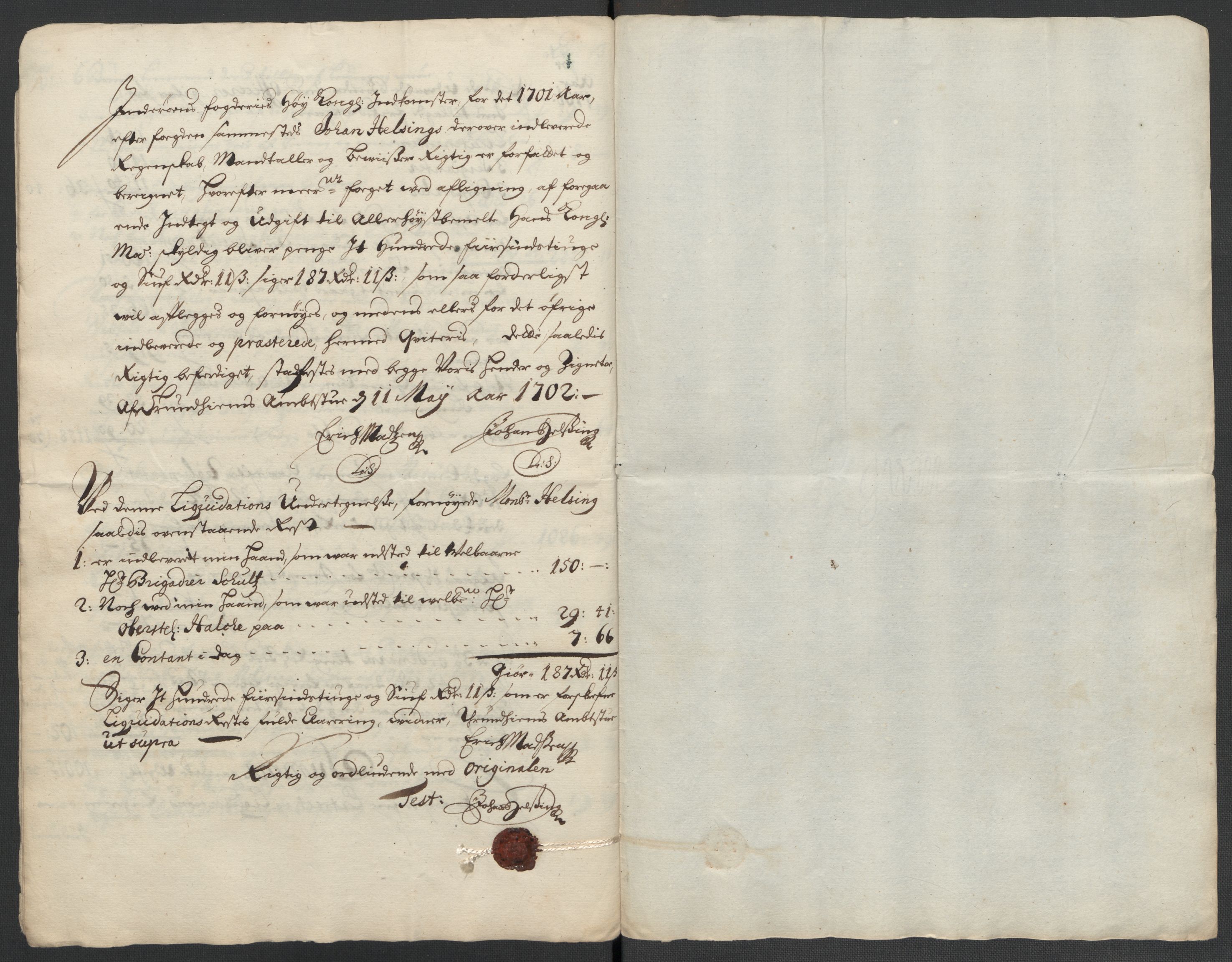 Rentekammeret inntil 1814, Reviderte regnskaper, Fogderegnskap, RA/EA-4092/R63/L4312: Fogderegnskap Inderøy, 1701-1702, p. 16