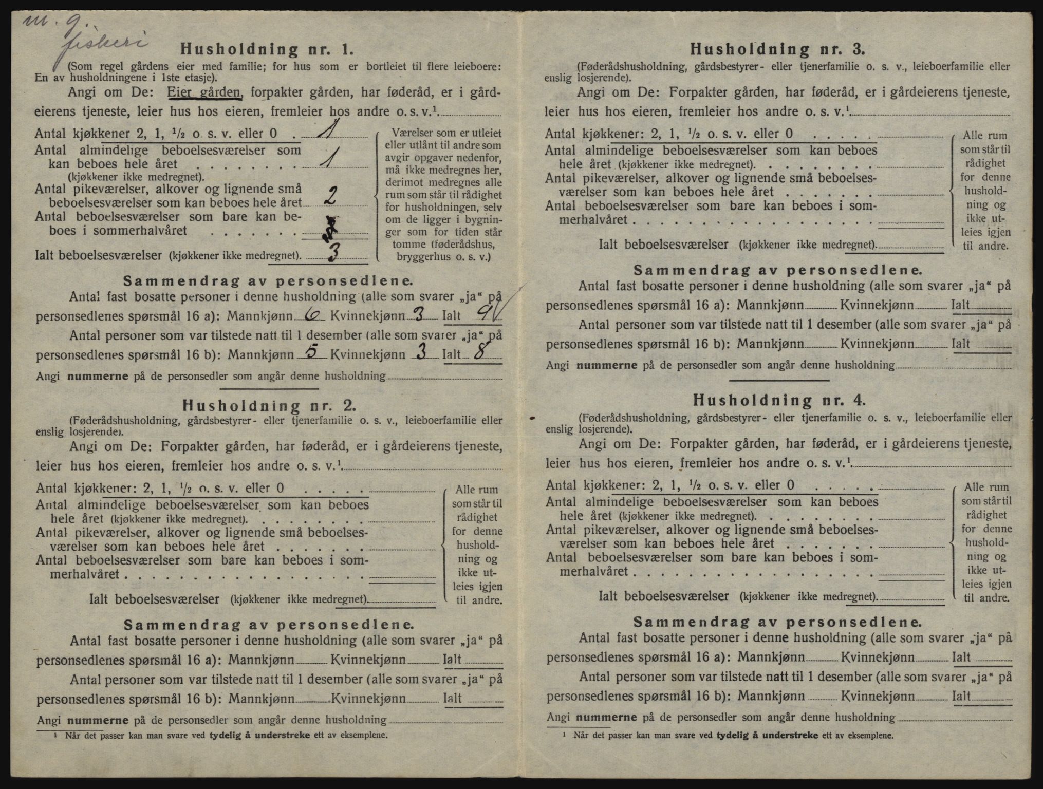 SATØ, 1920 census for Lyngen, 1920, p. 65