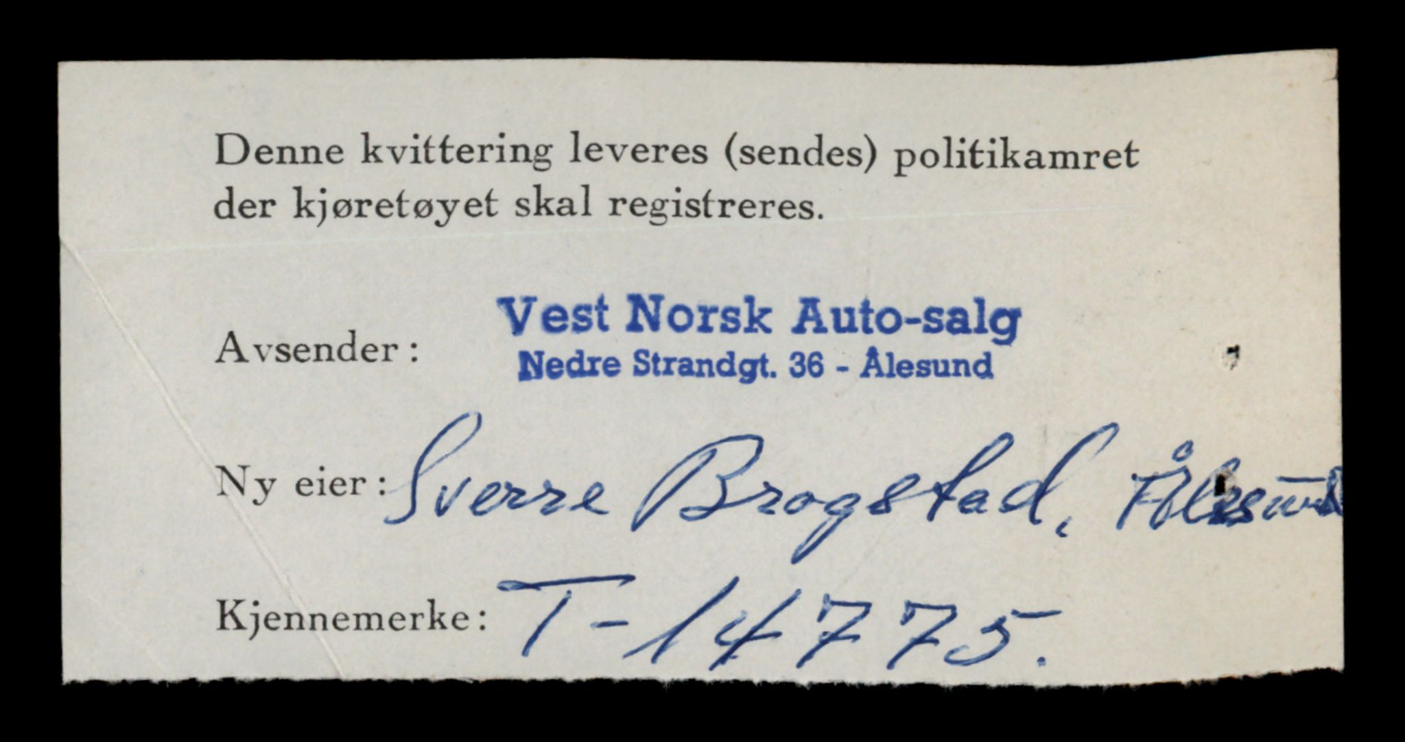 Møre og Romsdal vegkontor - Ålesund trafikkstasjon, AV/SAT-A-4099/F/Fe/L0048: Registreringskort for kjøretøy T 14721 - T 14863, 1927-1998, p. 1121