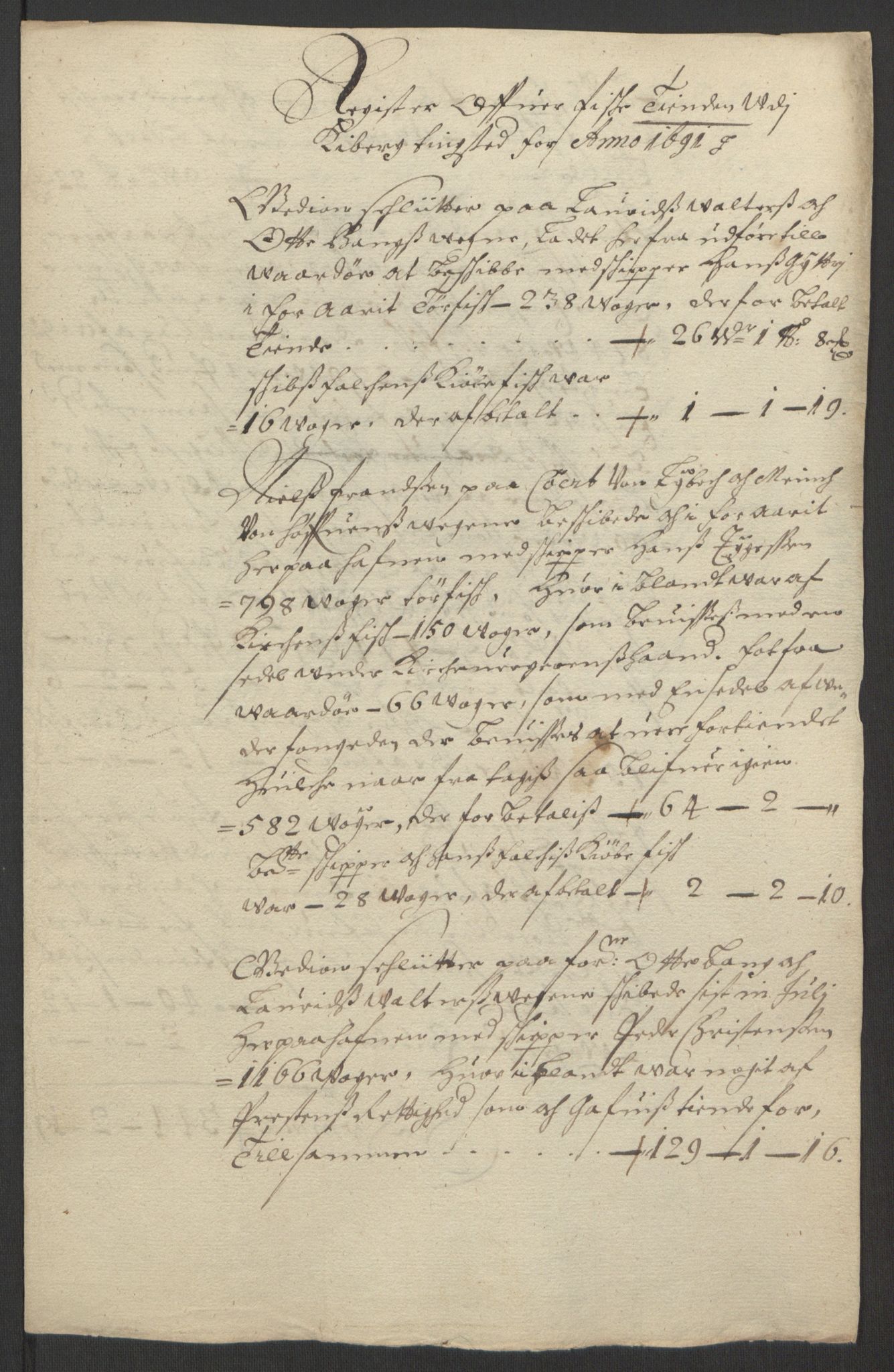 Rentekammeret inntil 1814, Reviderte regnskaper, Fogderegnskap, AV/RA-EA-4092/R69/L4851: Fogderegnskap Finnmark/Vardøhus, 1691-1700, p. 51