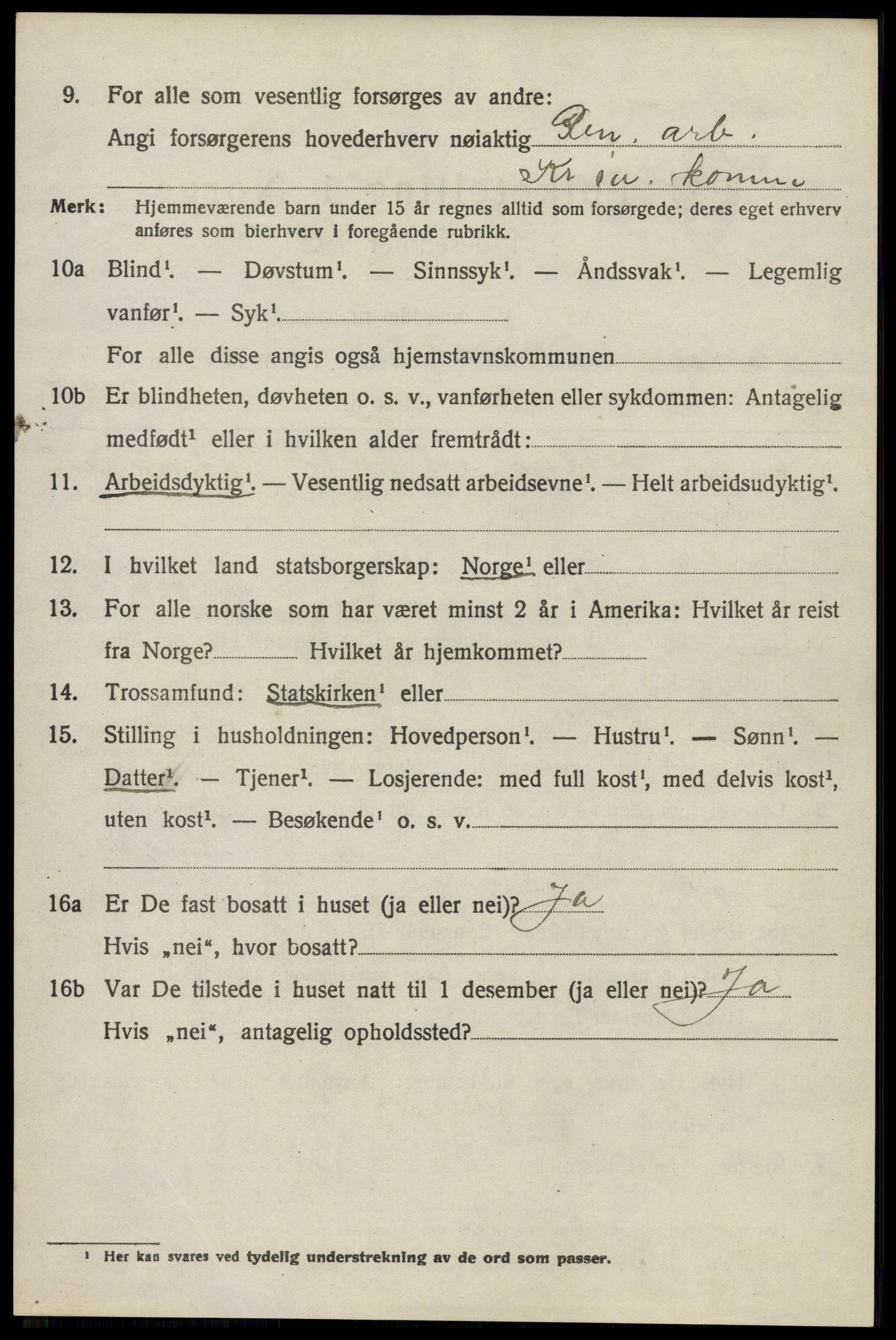 SAO, 1920 census for Nesodden, 1920, p. 6708