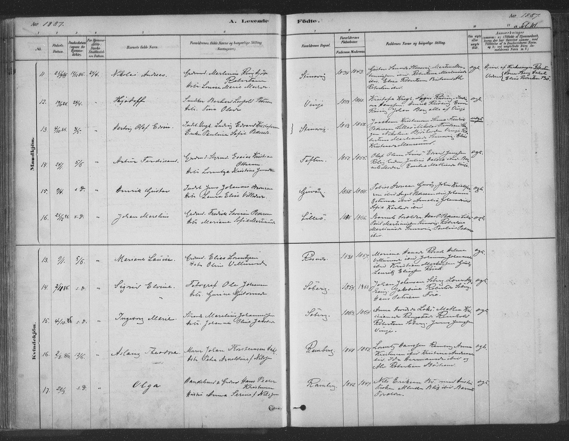 Ministerialprotokoller, klokkerbøker og fødselsregistre - Nordland, SAT/A-1459/891/L1302: Parish register (official) no. 891A07, 1878-1895, p. 101