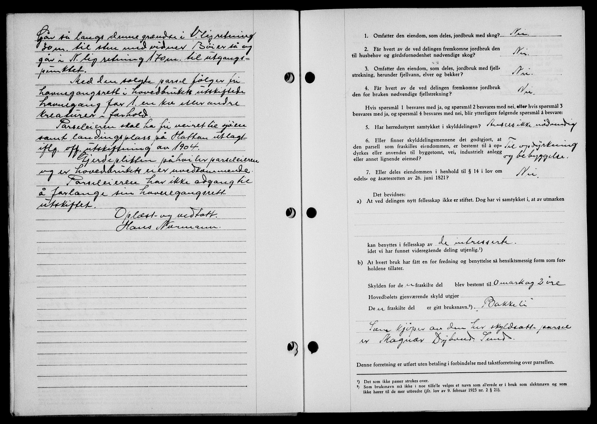 Lofoten sorenskriveri, SAT/A-0017/1/2/2C/L0006a: Mortgage book no. 6a, 1939-1939, Diary no: : 1674/1939