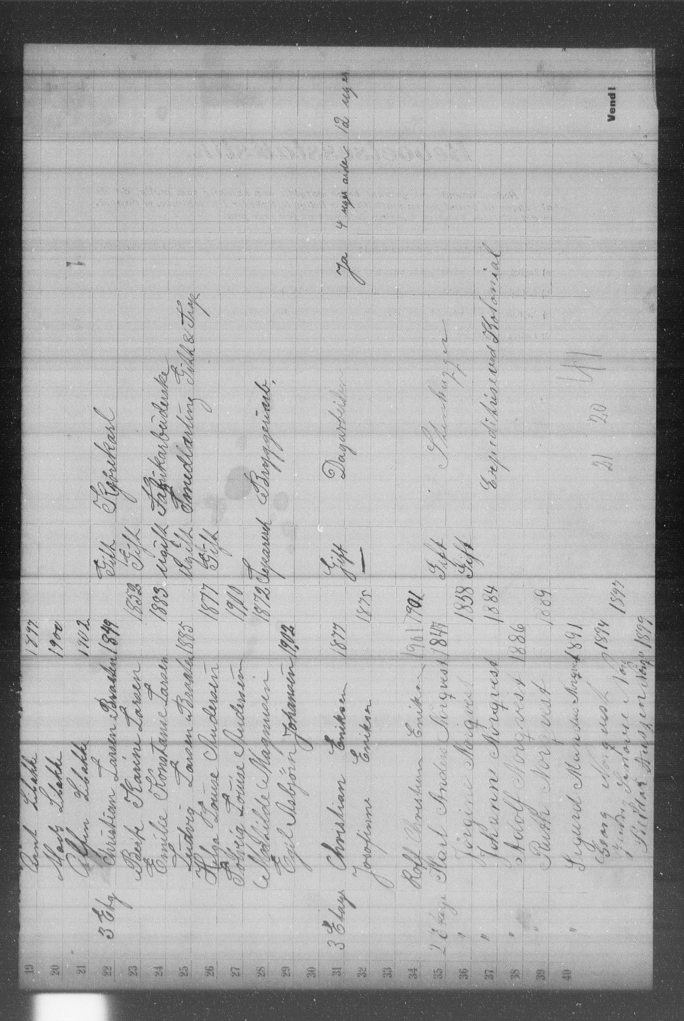 OBA, Municipal Census 1902 for Kristiania, 1902, p. 964