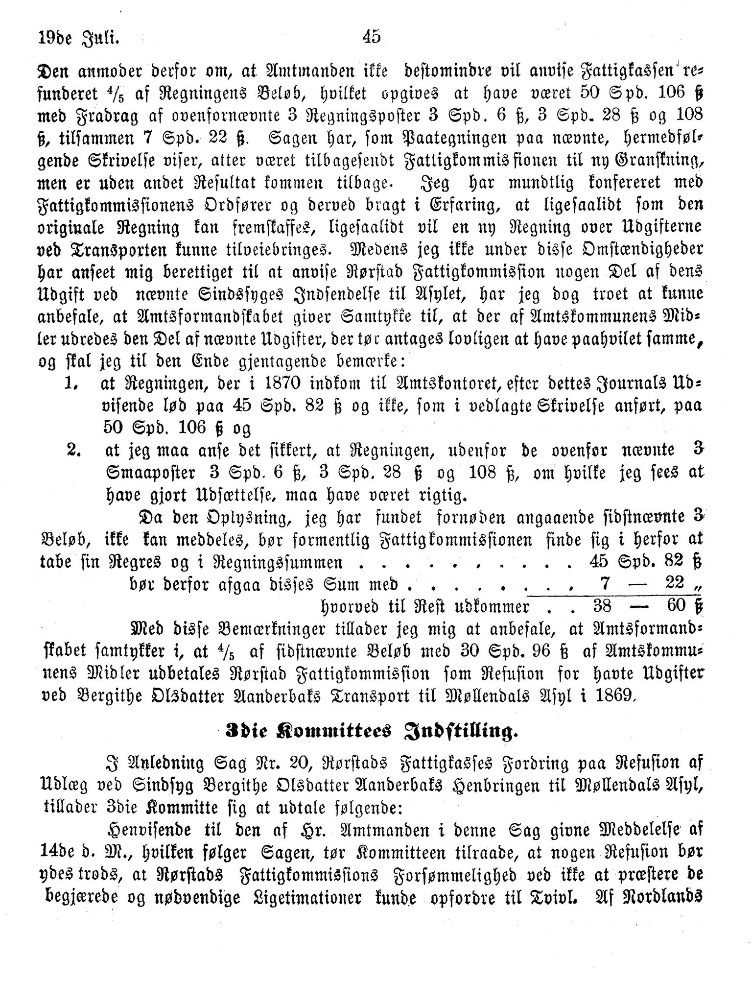 Nordland Fylkeskommune. Fylkestinget, AIN/NFK-17/176/A/Ac/L0010: Fylkestingsforhandlinger 1874-1880, 1874-1880