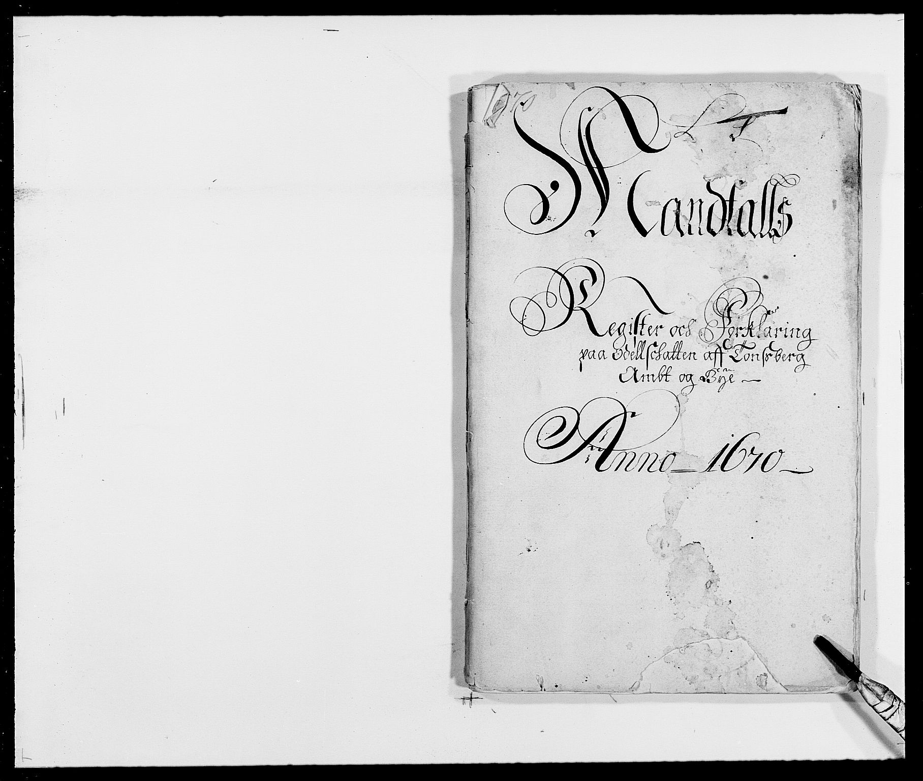 Rentekammeret inntil 1814, Reviderte regnskaper, Fogderegnskap, AV/RA-EA-4092/R32/L1841: Fogderegnskap Jarlsberg grevskap, 1664-1673, p. 1