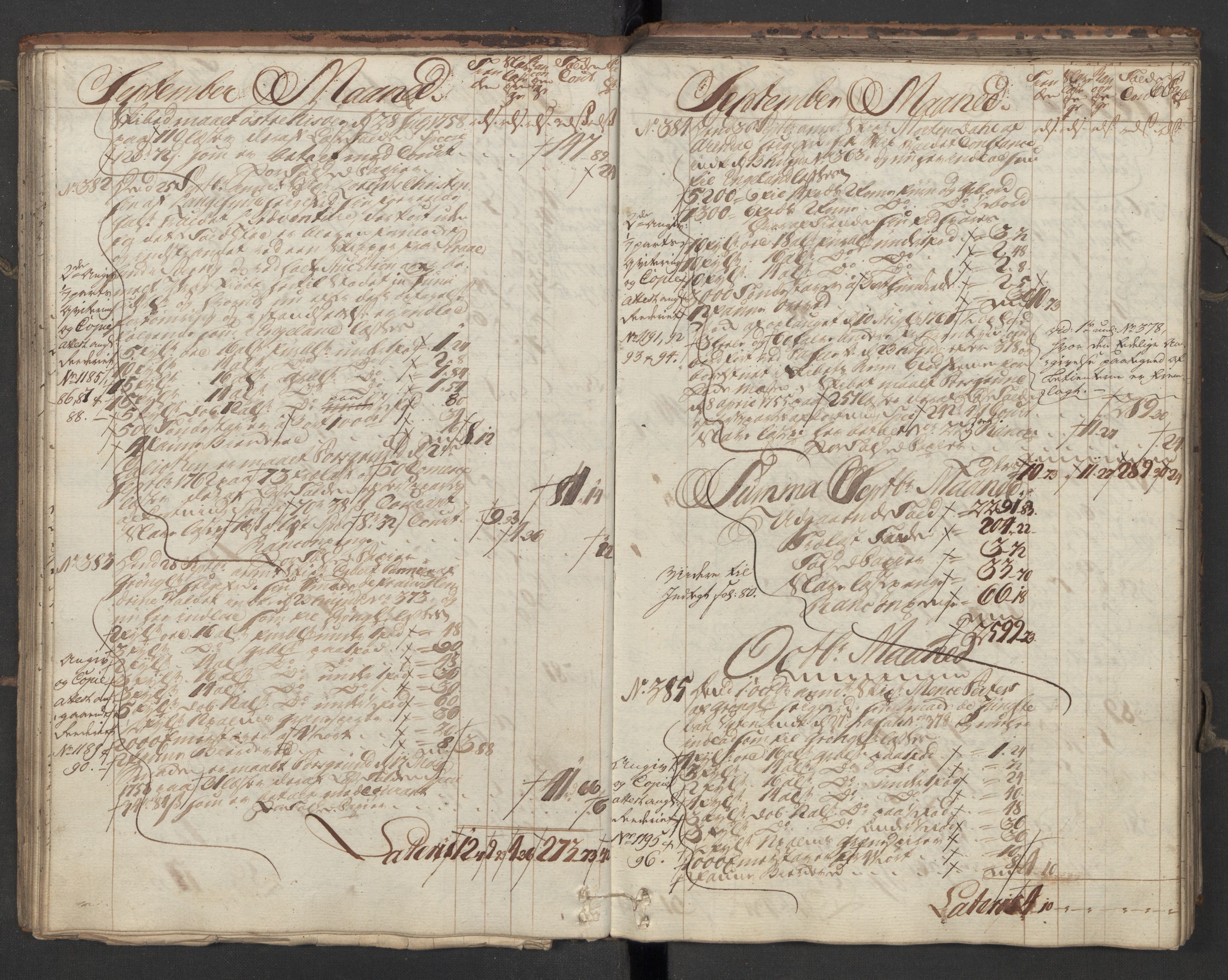 Generaltollkammeret, tollregnskaper, AV/RA-EA-5490/R12/L0047/0001: Tollregnskaper Langesund / Utgående hovedtollbok, 1762, p. 65b-66a