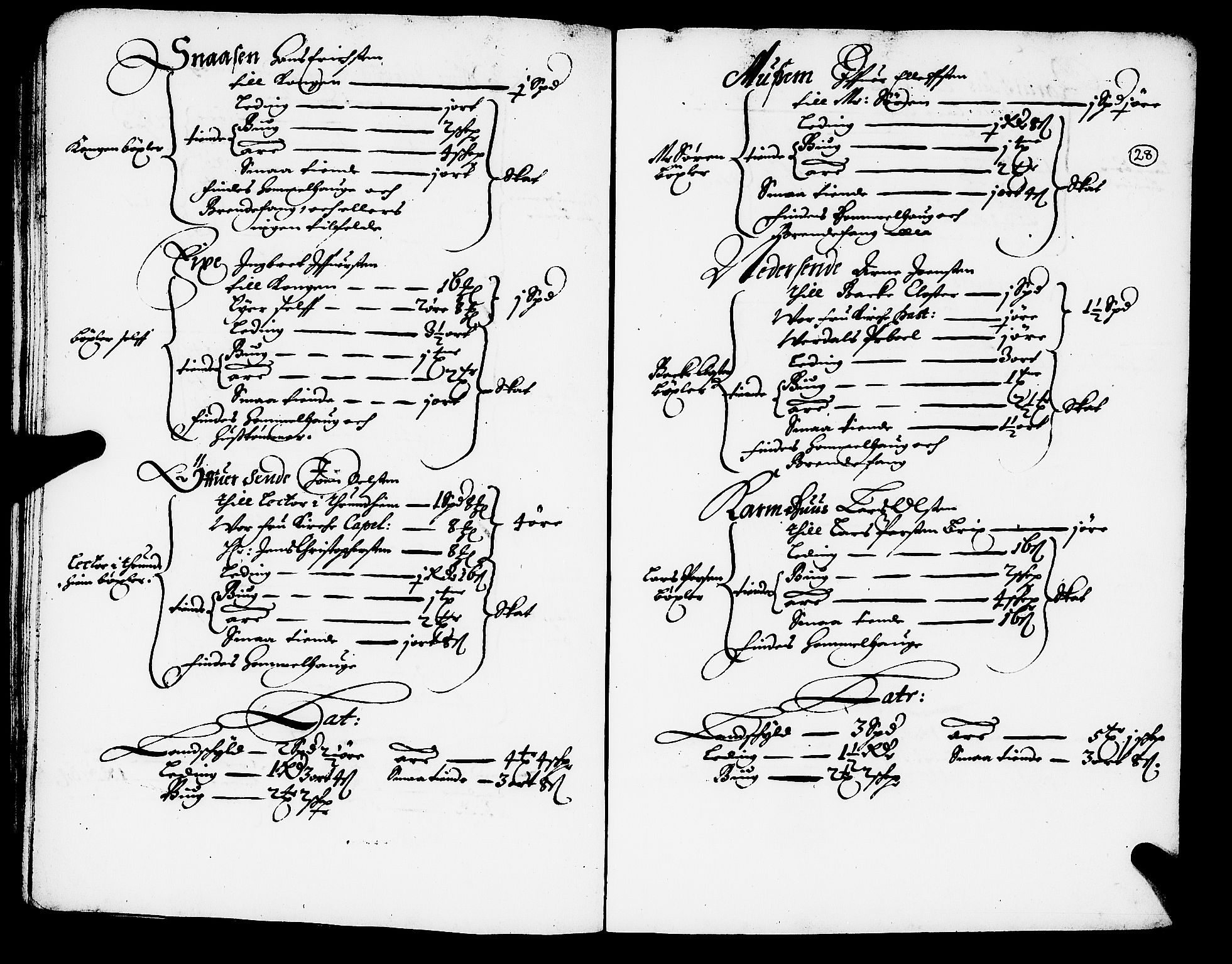 Rentekammeret inntil 1814, Realistisk ordnet avdeling, AV/RA-EA-4070/N/Nb/Nba/L0054: Stjørdal len, 1669, p. 27b-28a