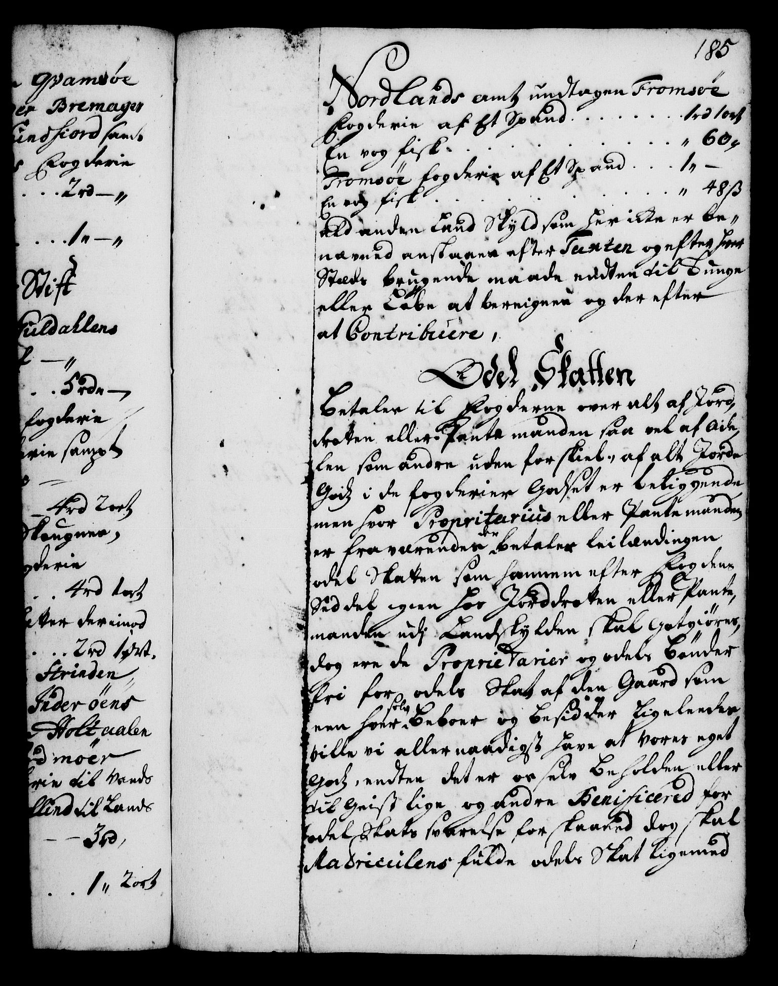 Rentekammeret, Kammerkanselliet, AV/RA-EA-3111/G/Gg/Gga/L0002: Norsk ekspedisjonsprotokoll med register (merket RK 53.2), 1723-1727, p. 185