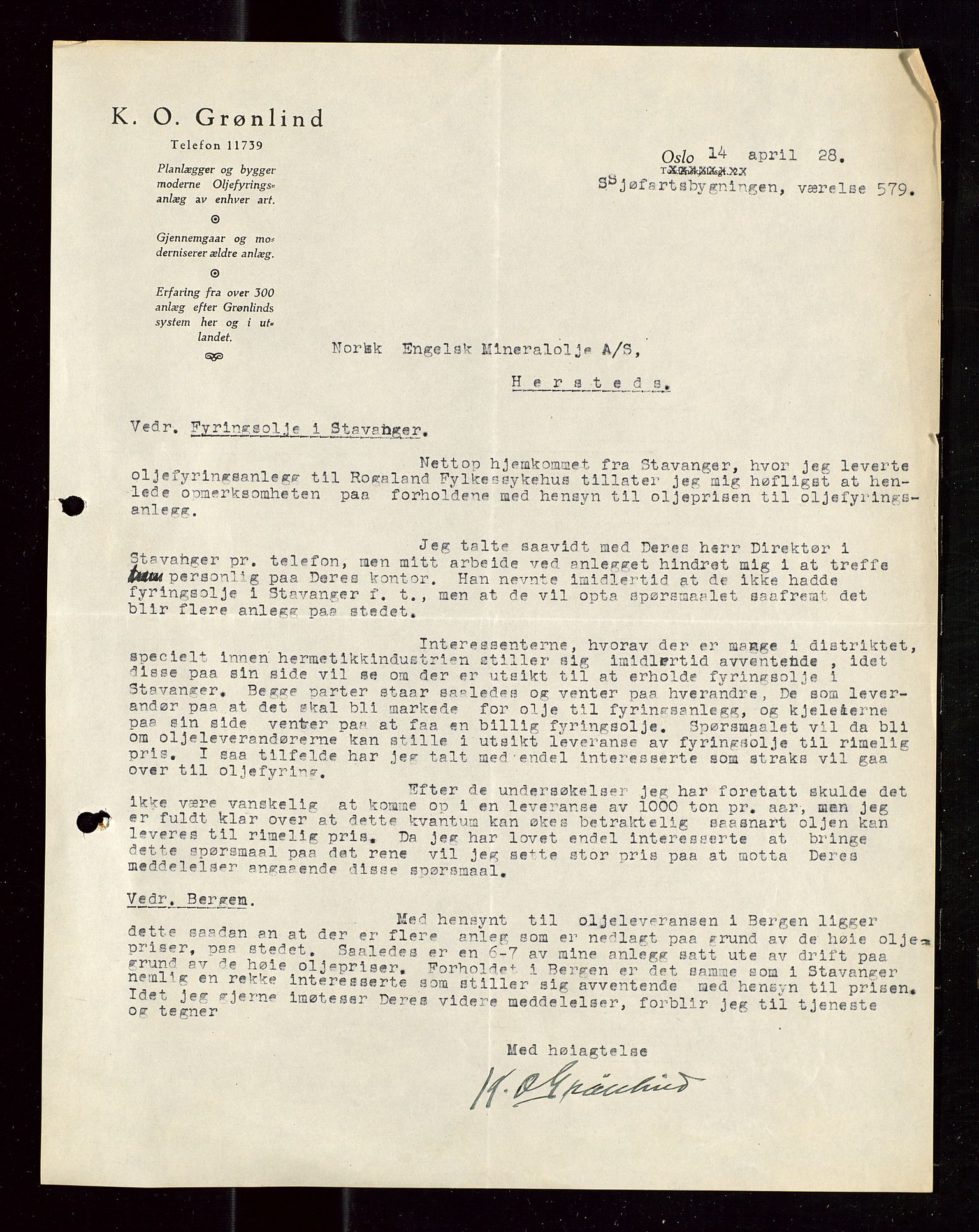 Pa 1521 - A/S Norske Shell, AV/SAST-A-101915/E/Ea/Eaa/L0015: Sjefskorrespondanse, 1928-1929, p. 5