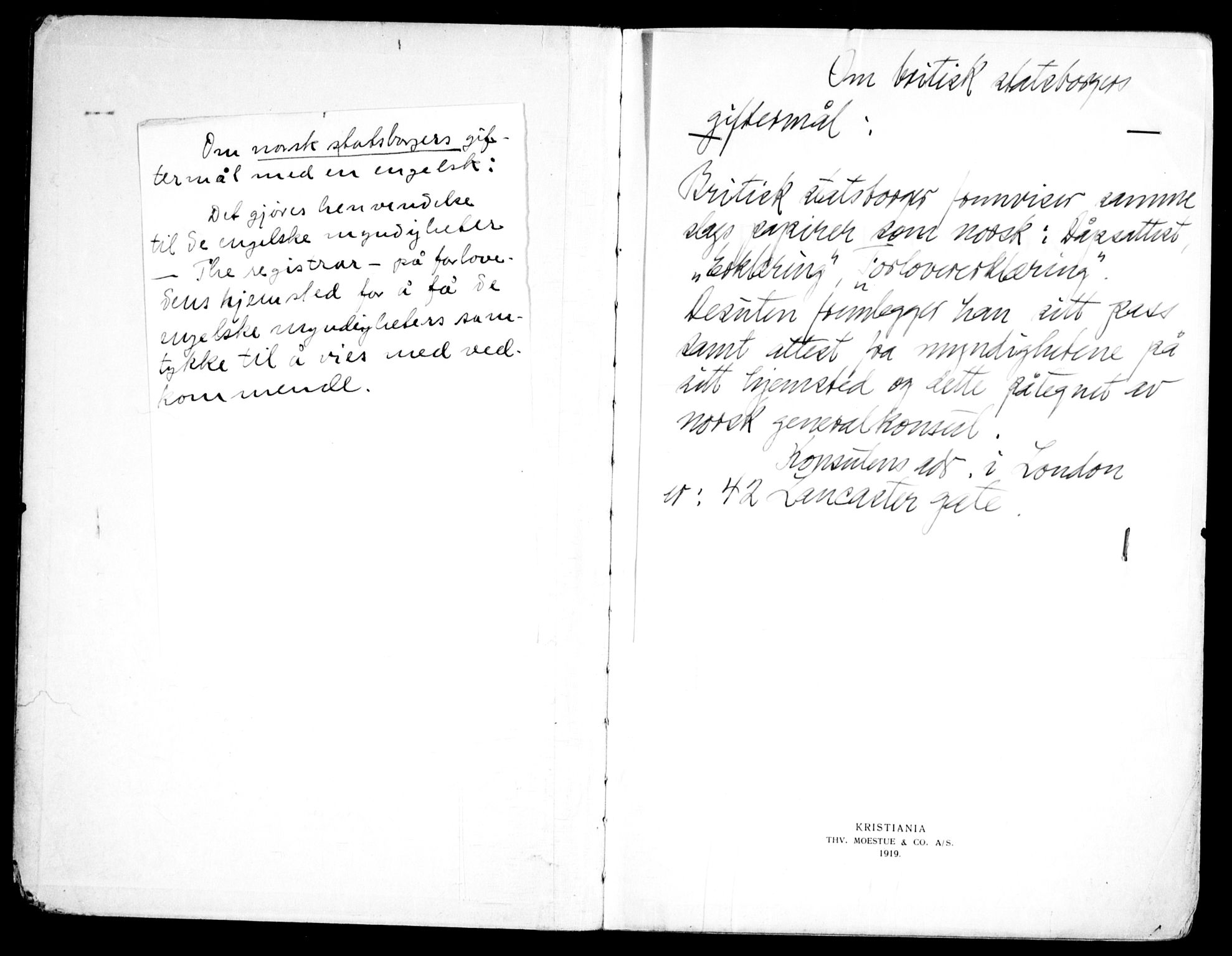 Markus prestekontor Kirkebøker, AV/SAO-A-10830/H/L0002: Banns register no. 2, 1937-1954