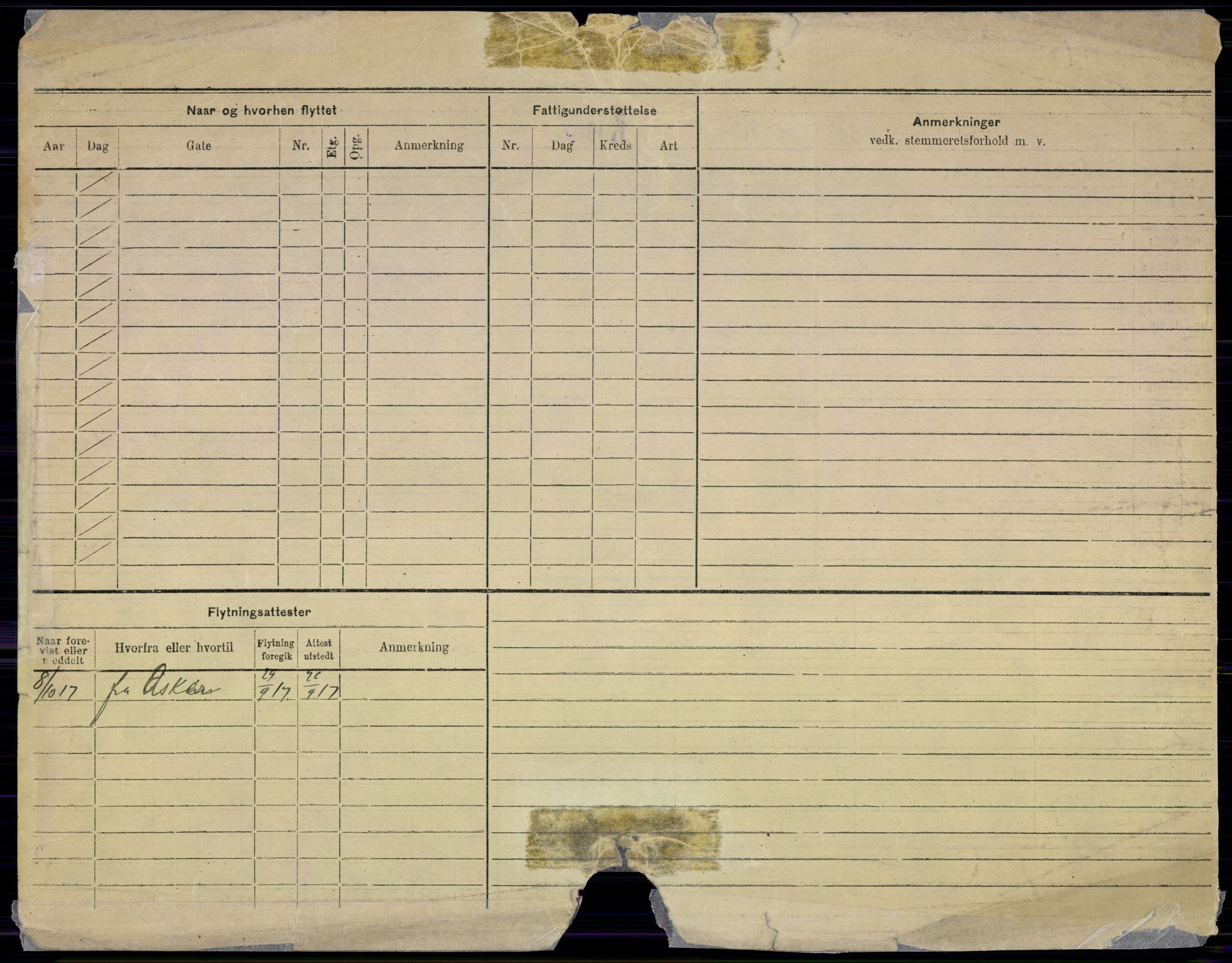 Oslo folkeregister, Registerkort, AV/SAO-A-11715/G/Gb/L0043: Kvinner, 1924