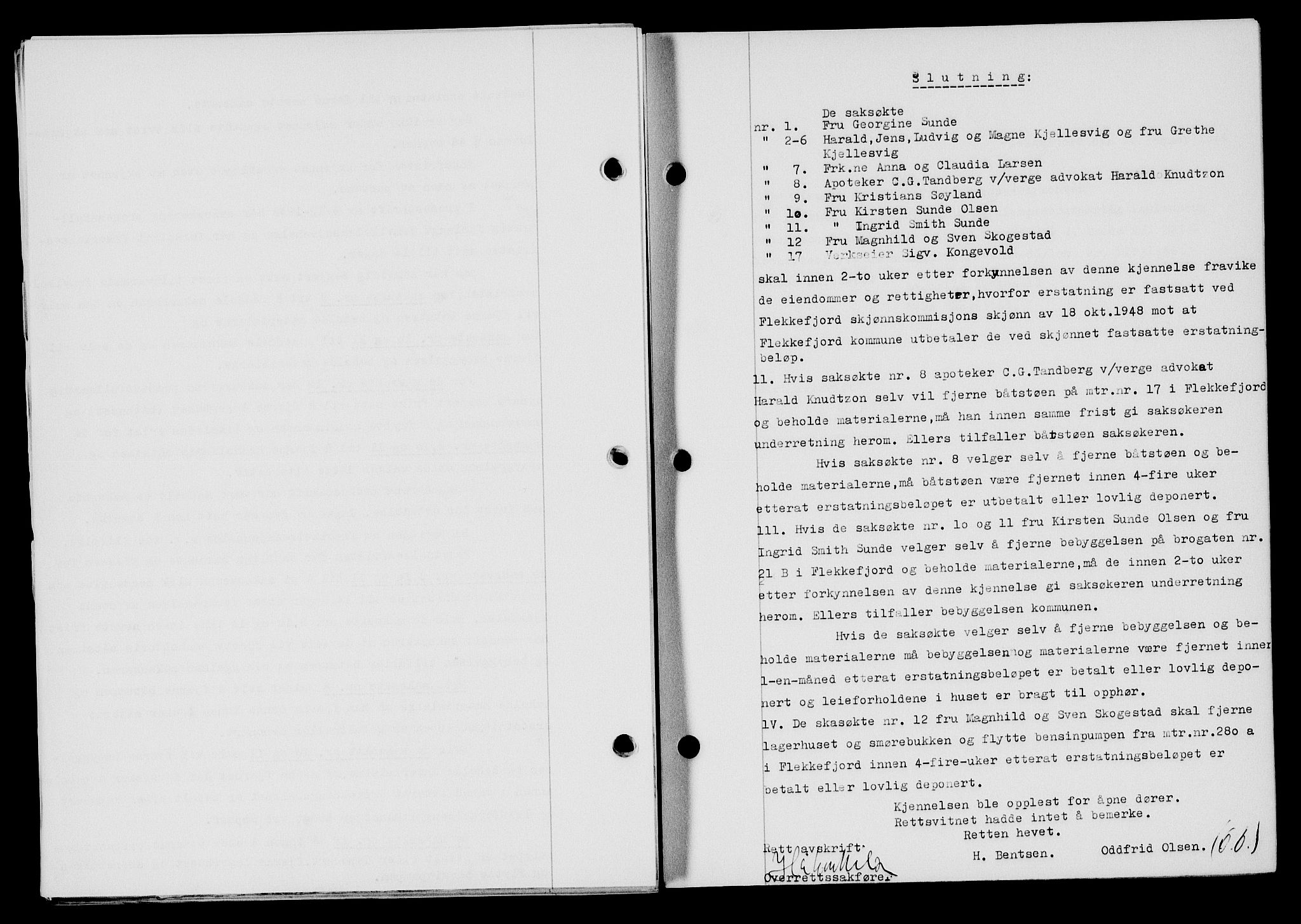 Flekkefjord sorenskriveri, AV/SAK-1221-0001/G/Gb/Gba/L0065: Mortgage book no. A-13, 1949-1949, Diary no: : 353/1949