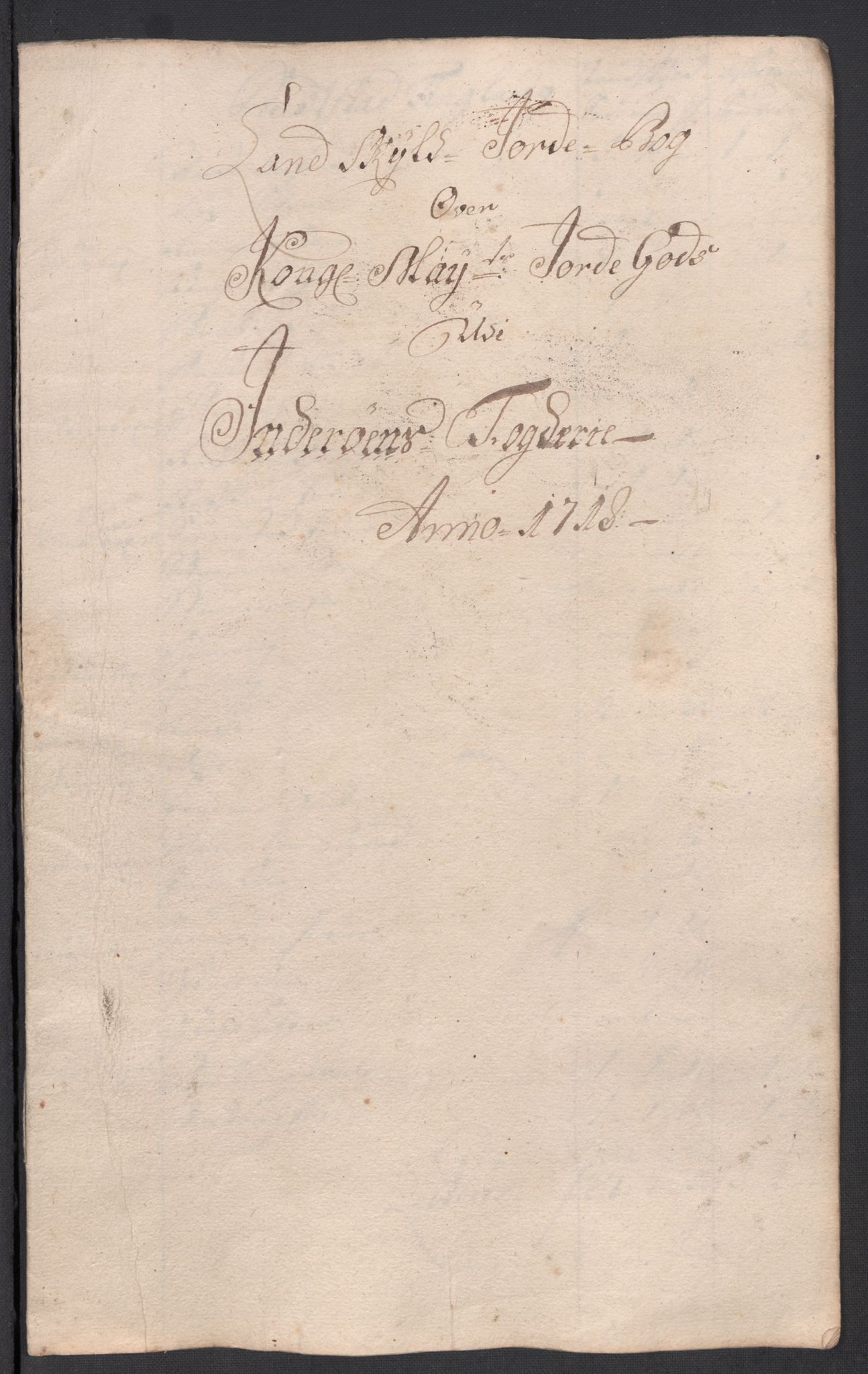 Rentekammeret inntil 1814, Reviderte regnskaper, Fogderegnskap, AV/RA-EA-4092/R63/L4326: Fogderegnskap Inderøy, 1718, p. 170