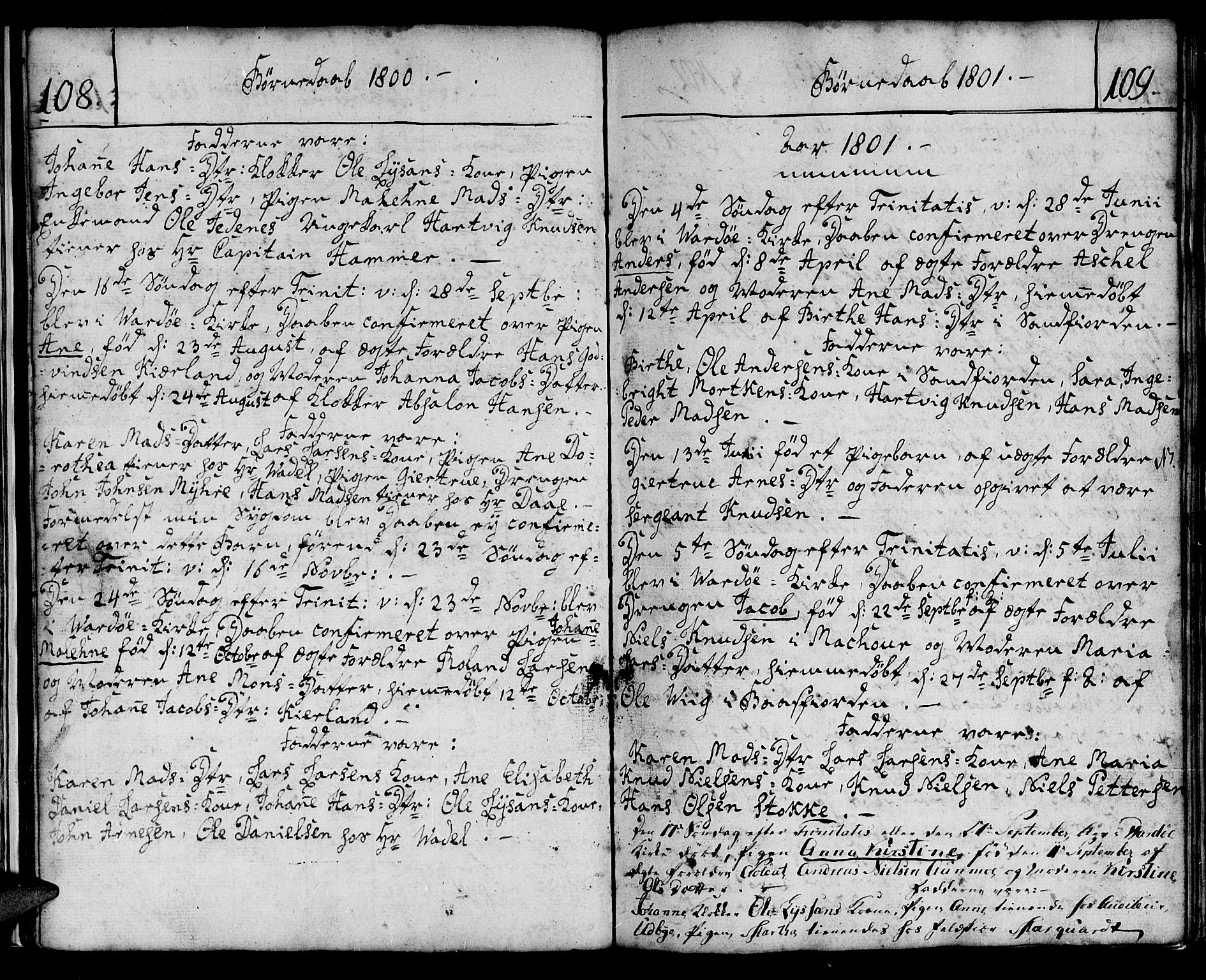 Vardø sokneprestkontor, SATØ/S-1332/H/Ha/L0001kirke: Parish register (official) no. 1, 1769-1804, p. 108-109
