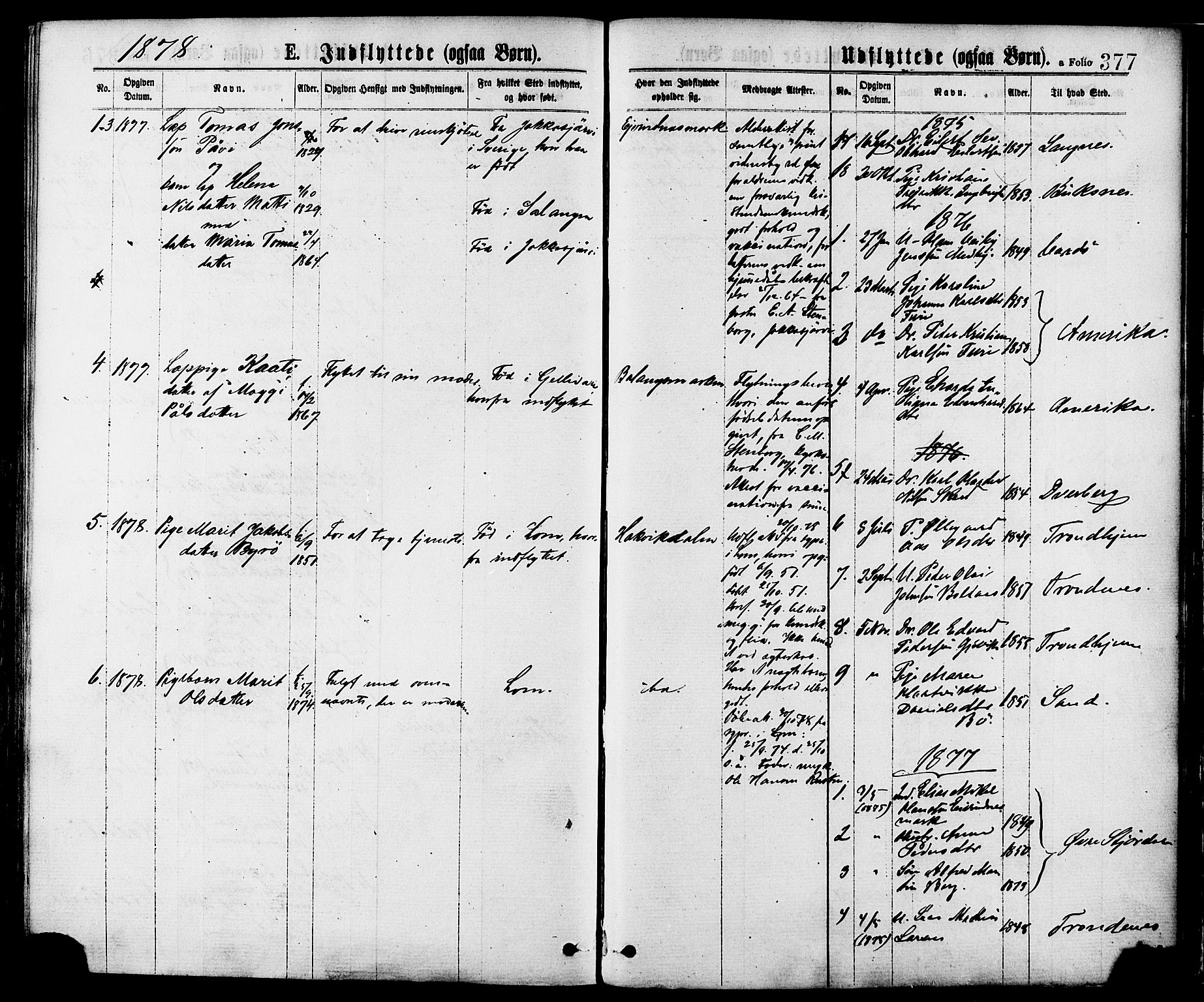 Ministerialprotokoller, klokkerbøker og fødselsregistre - Nordland, SAT/A-1459/863/L0897: Parish register (official) no. 863A09, 1872-1886, p. 377