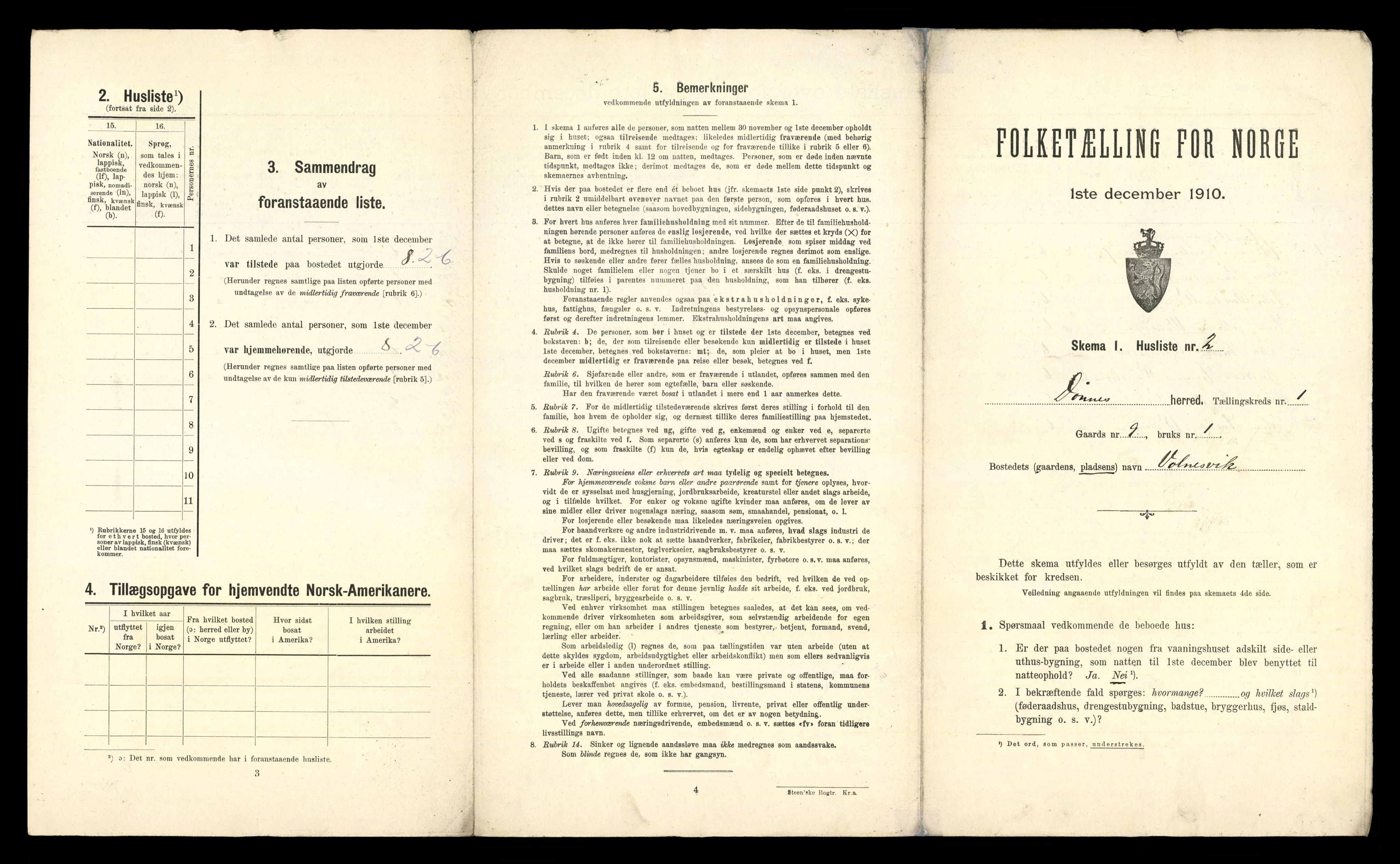 RA, 1910 census for Dønnes, 1910, p. 28