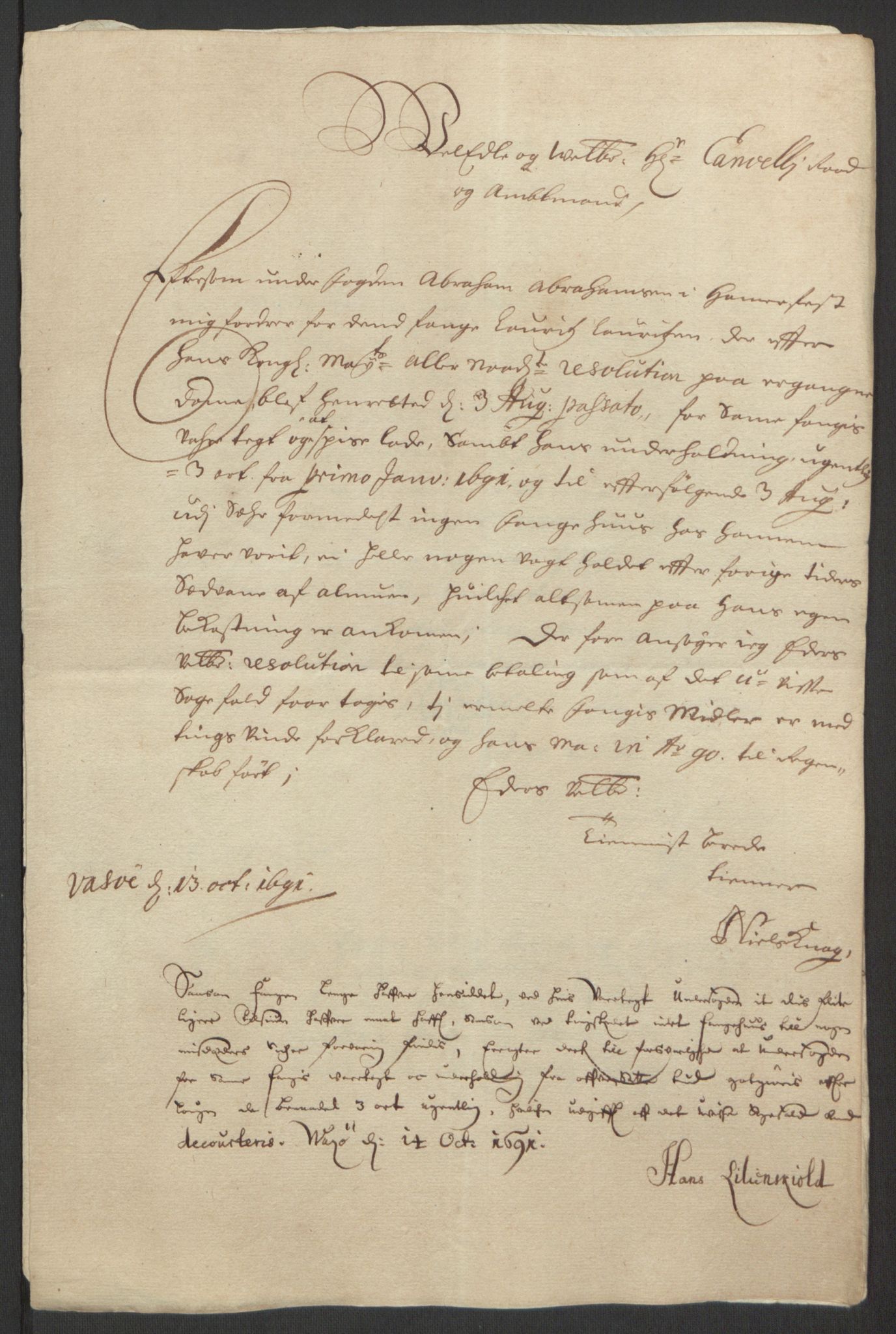 Rentekammeret inntil 1814, Reviderte regnskaper, Fogderegnskap, AV/RA-EA-4092/R69/L4851: Fogderegnskap Finnmark/Vardøhus, 1691-1700, p. 109