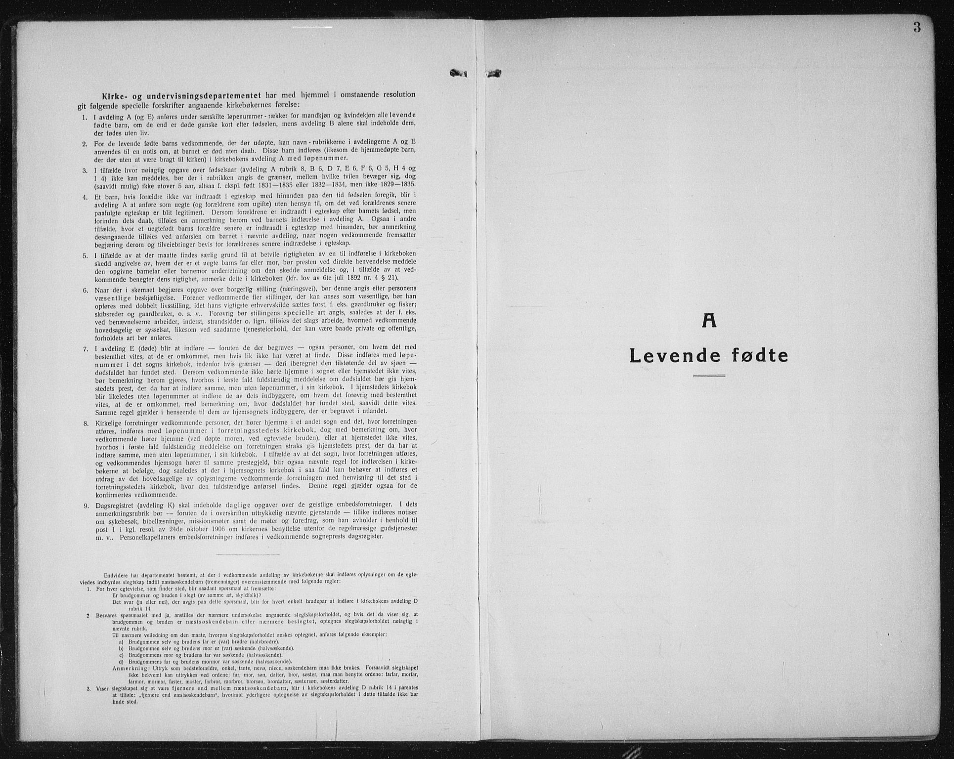 Ministerialprotokoller, klokkerbøker og fødselsregistre - Sør-Trøndelag, AV/SAT-A-1456/605/L0259: Parish register (copy) no. 605C06, 1920-1937, p. 3