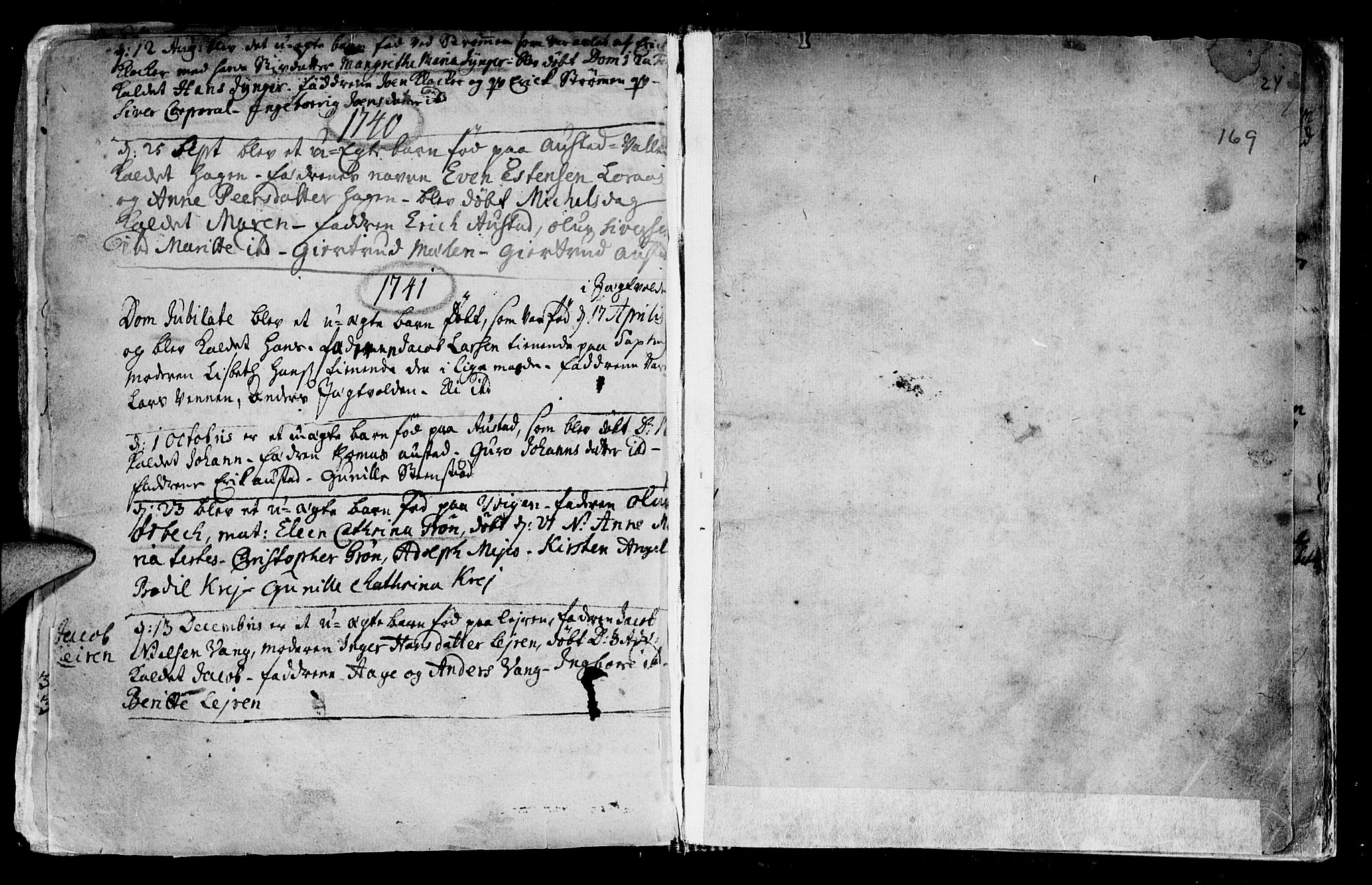 Ministerialprotokoller, klokkerbøker og fødselsregistre - Nord-Trøndelag, SAT/A-1458/730/L0272: Parish register (official) no. 730A01, 1733-1764, p. 169